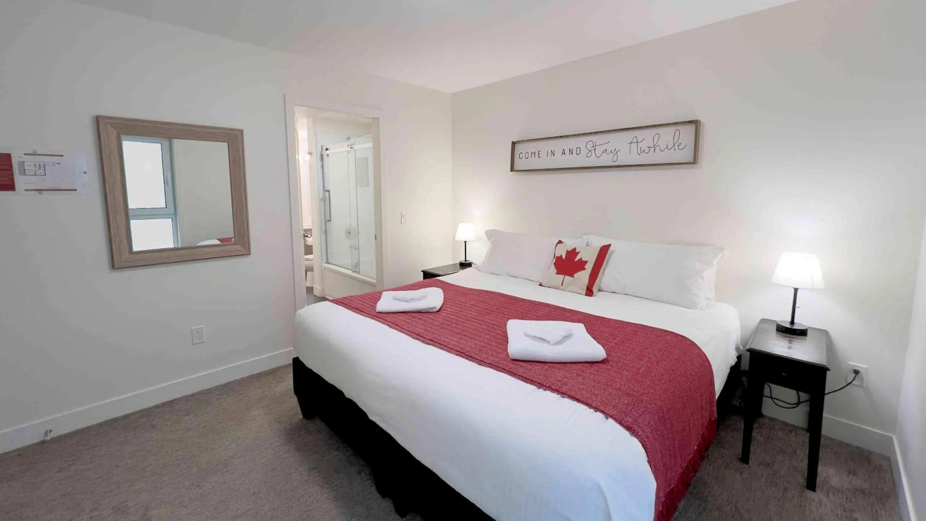 Bed in Orford Condo by Revelstoke Vacations