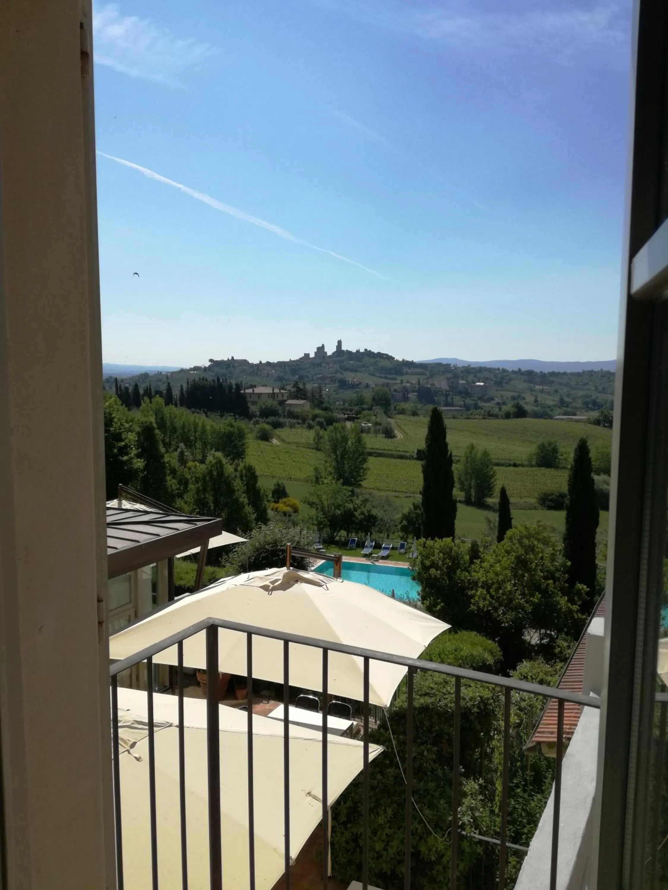 City view in Villa Ducci