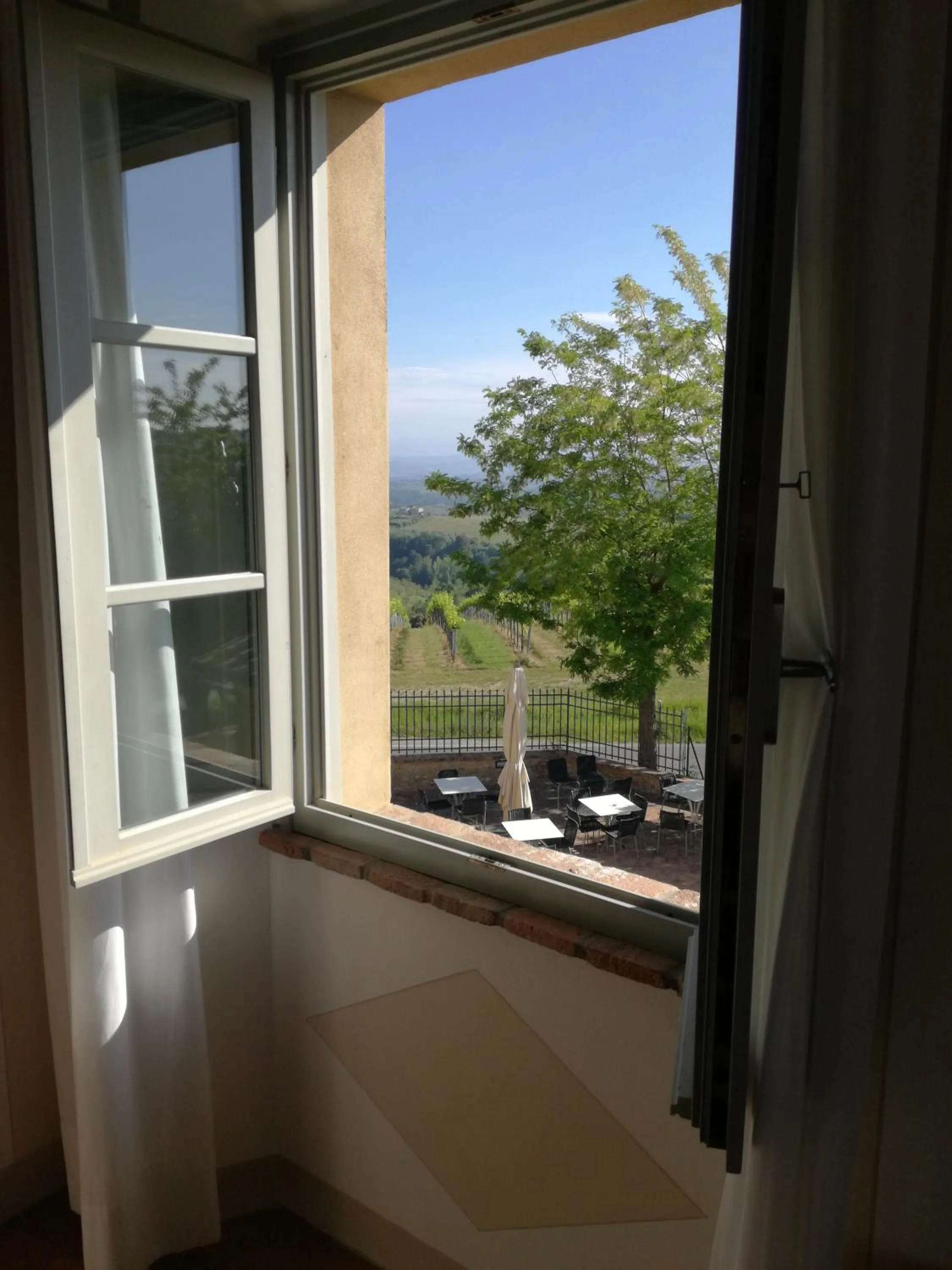 Garden view in Villa Ducci