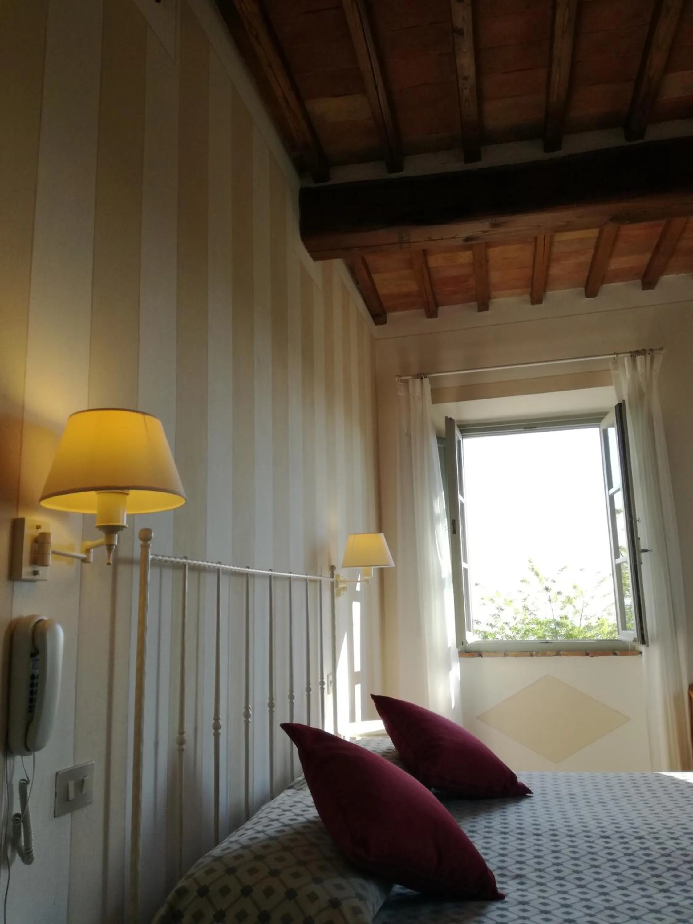 Decorative detail, Bed in Villa Ducci