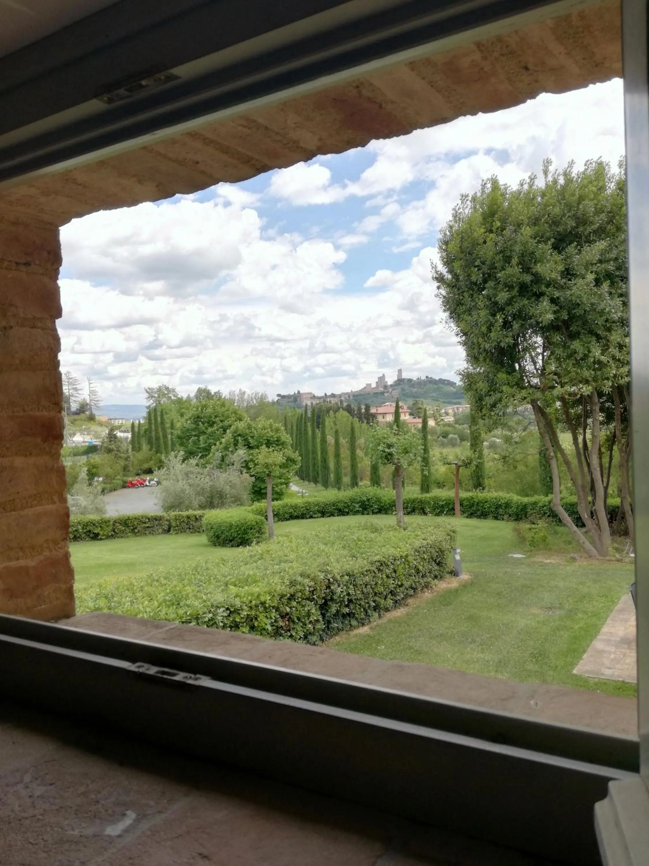 City view in Villa Ducci