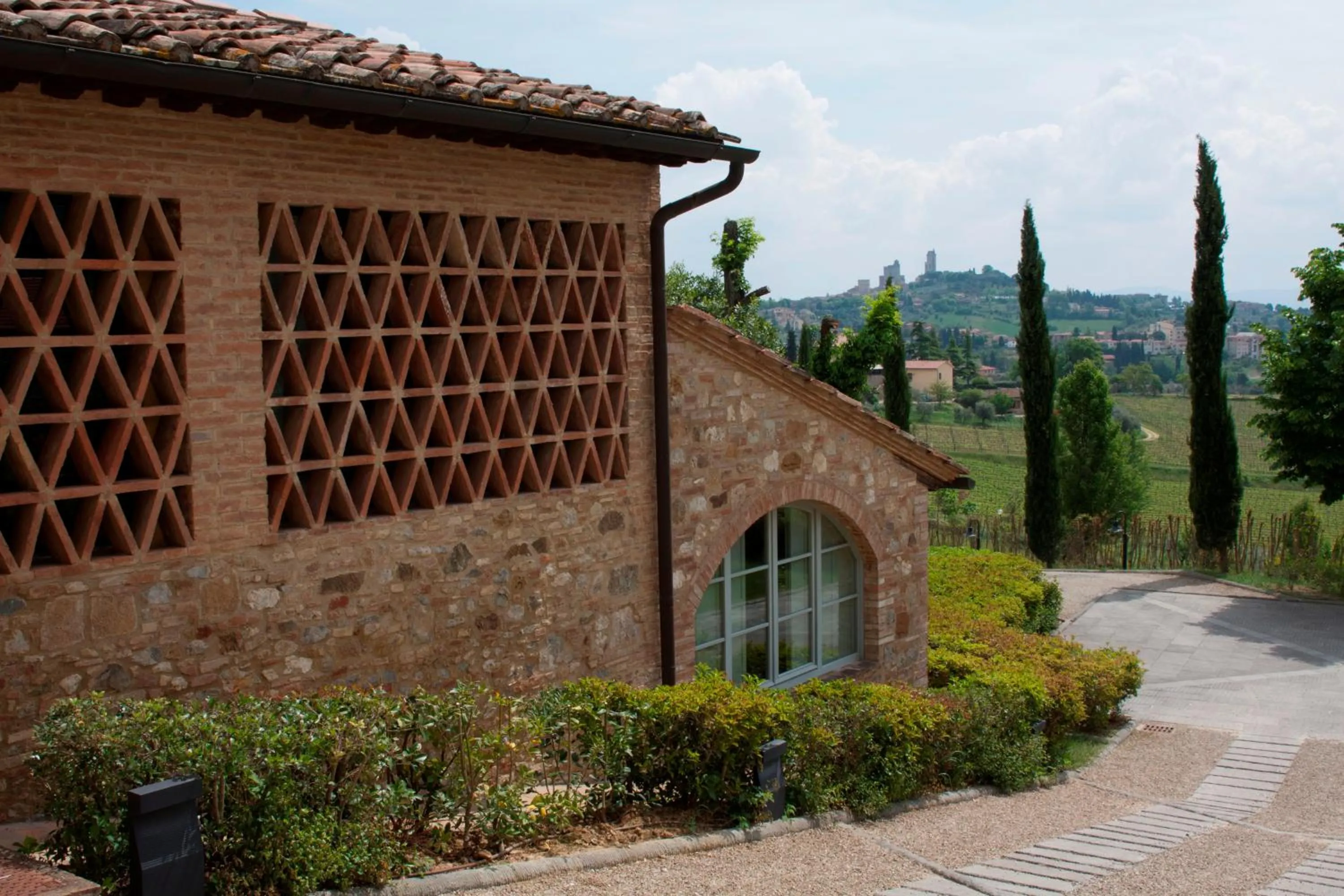 City view in Villa Ducci