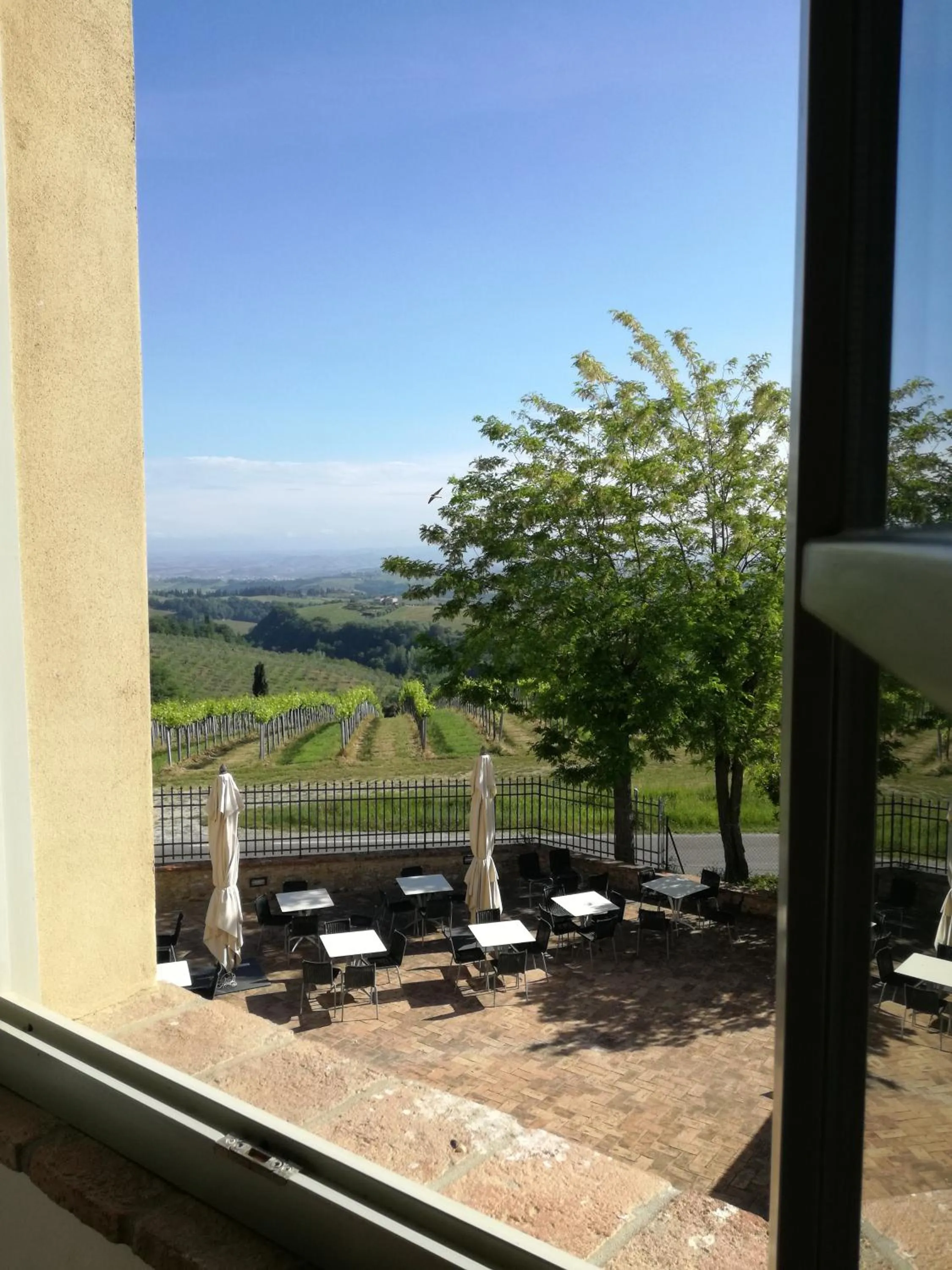 Garden view in Villa Ducci