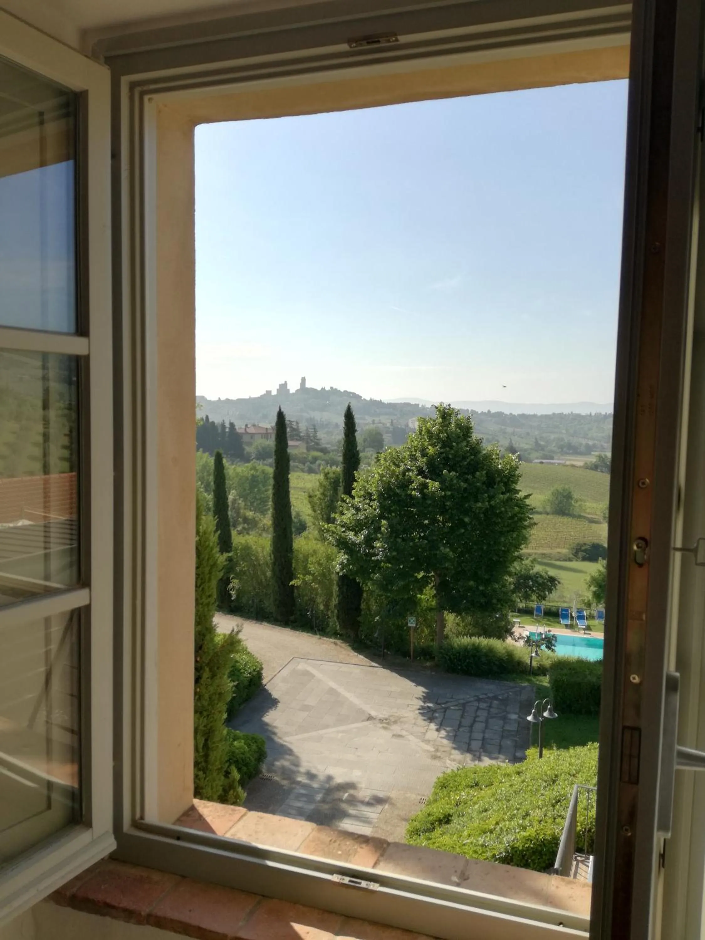 City view in Villa Ducci