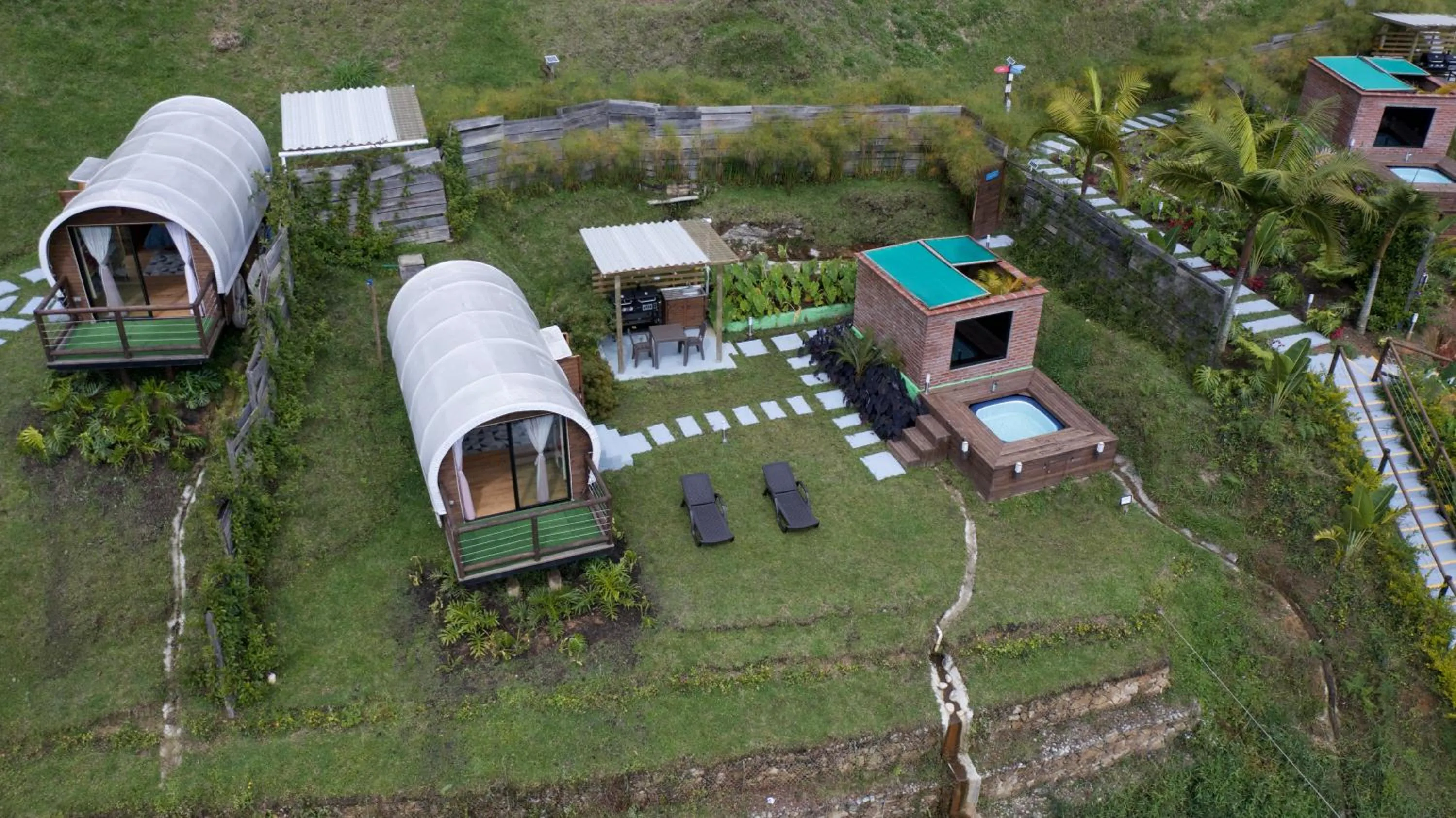 Garden in Glamping La Cepa GUATAPÉ