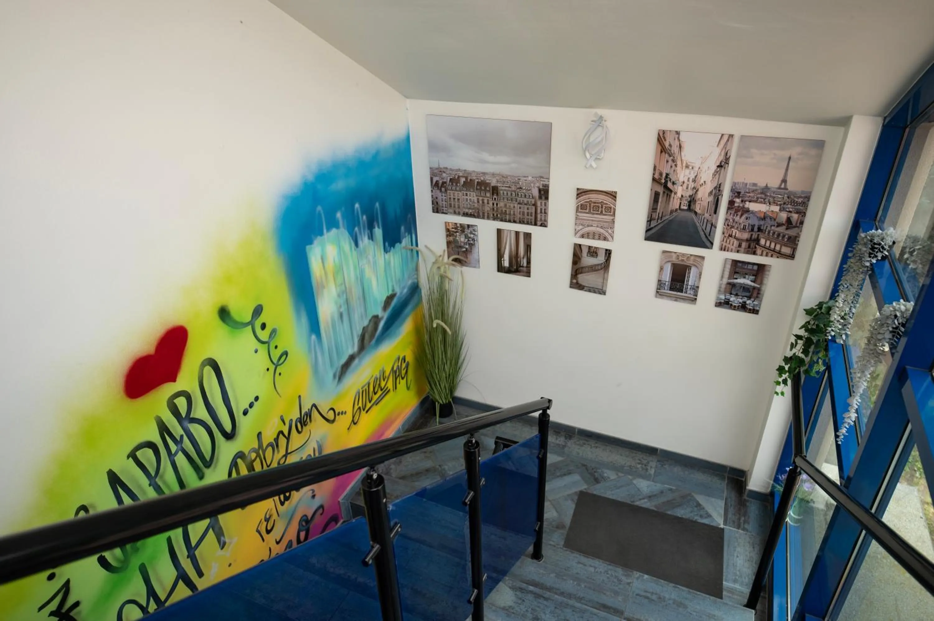 Lobby or reception in City Place Noclegi