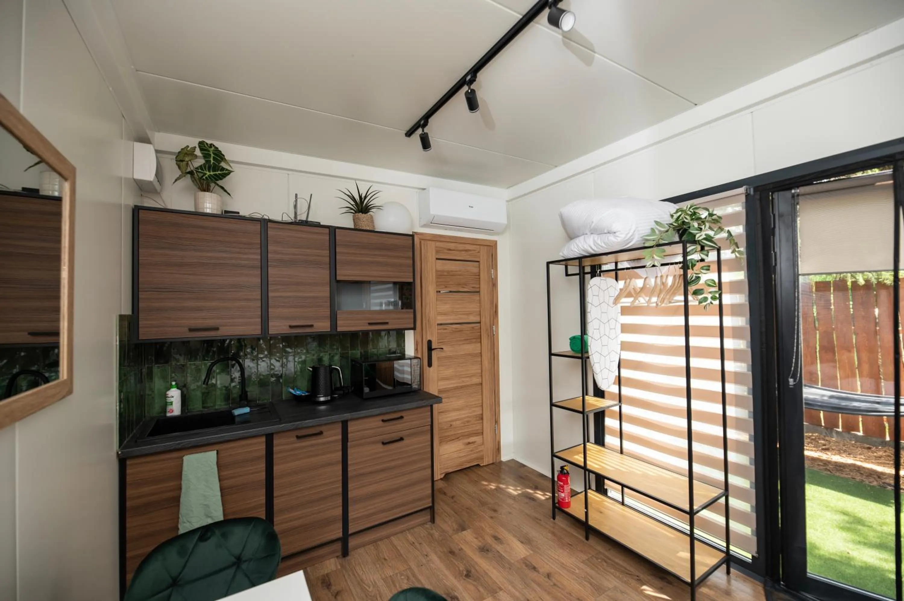 Kitchen or kitchenette in City Place Noclegi