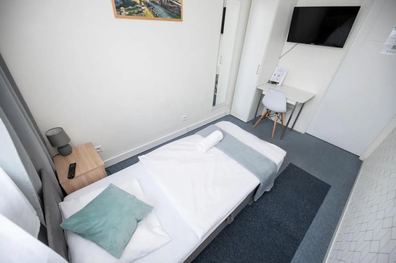 TV and multimedia, Bed in City Place Noclegi