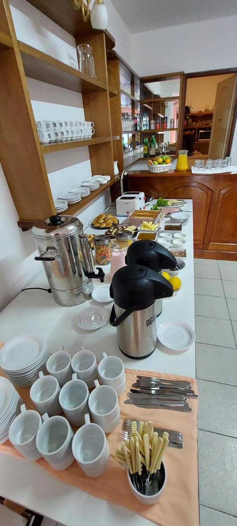 Breakfast in Hotel Perla del Plata