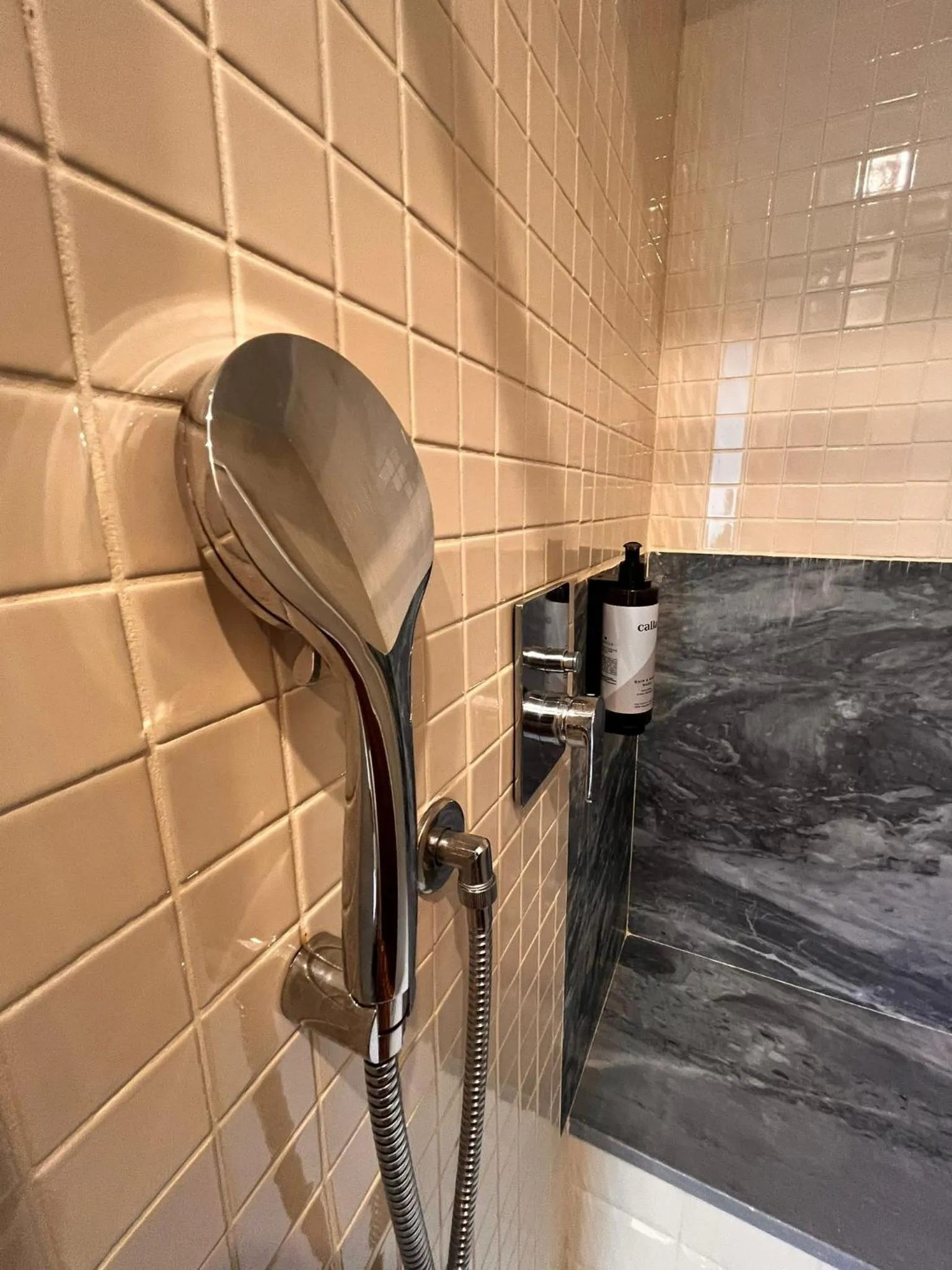 Shower in Hotel Nizza