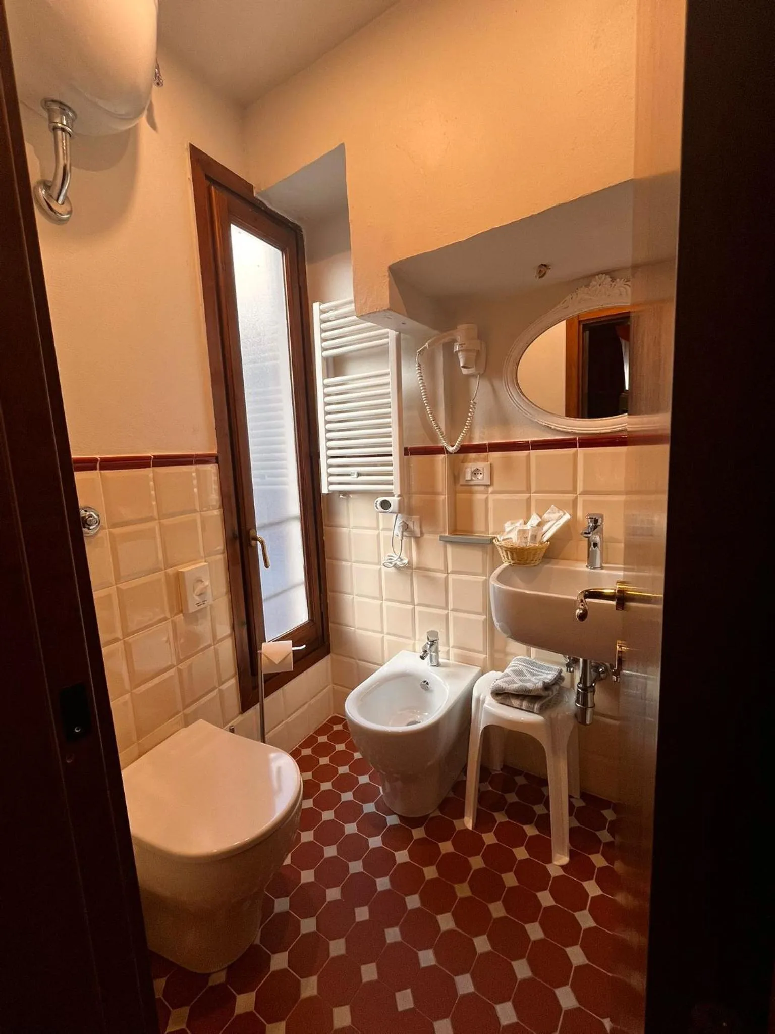 Bathroom in Hotel Nizza