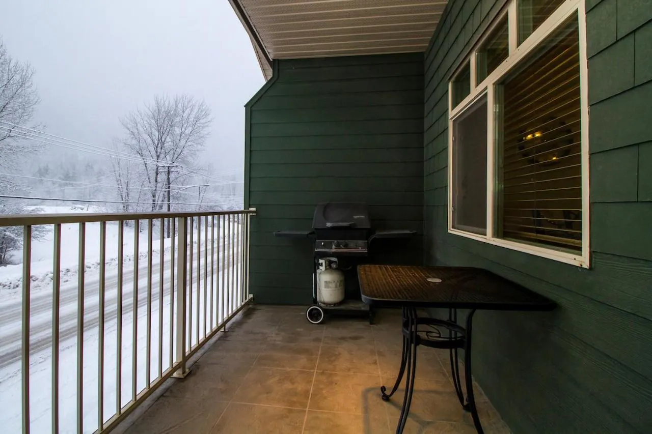 Balcony/Terrace in Give Something Back Retreat by Revelstoke Vacations