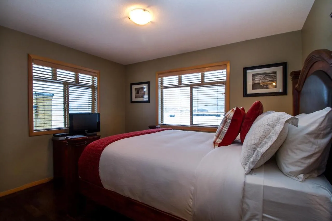 Bedroom, Bed in Give Something Back Retreat by Revelstoke Vacations