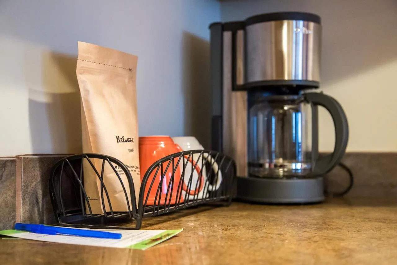 Coffee/tea facilities in Give Something Back Retreat by Revelstoke Vacations