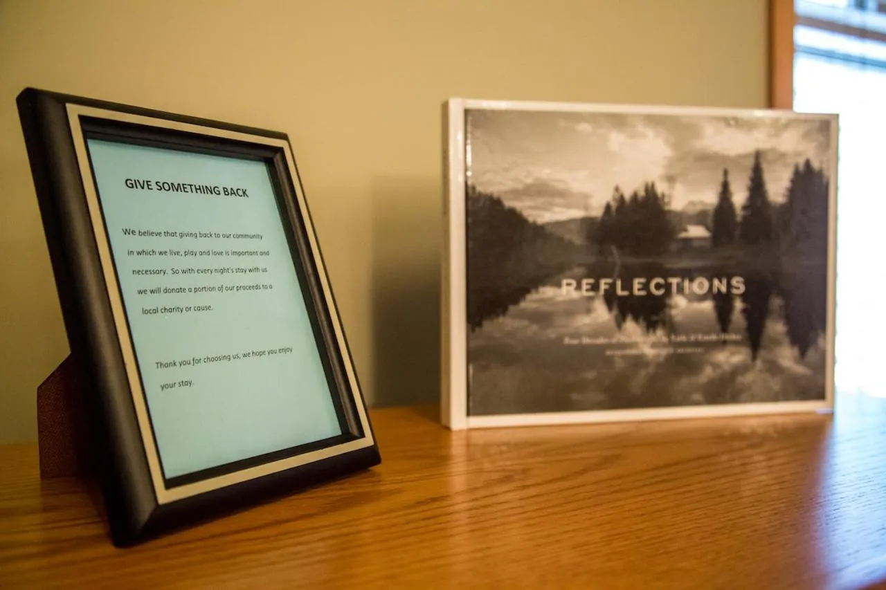 Decorative detail in Give Something Back Retreat by Revelstoke Vacations