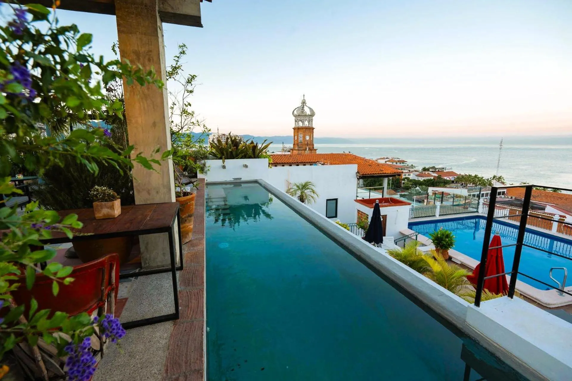 Swimming pool in Casa Pancha Puerto Vallarta Centro - Adults Only