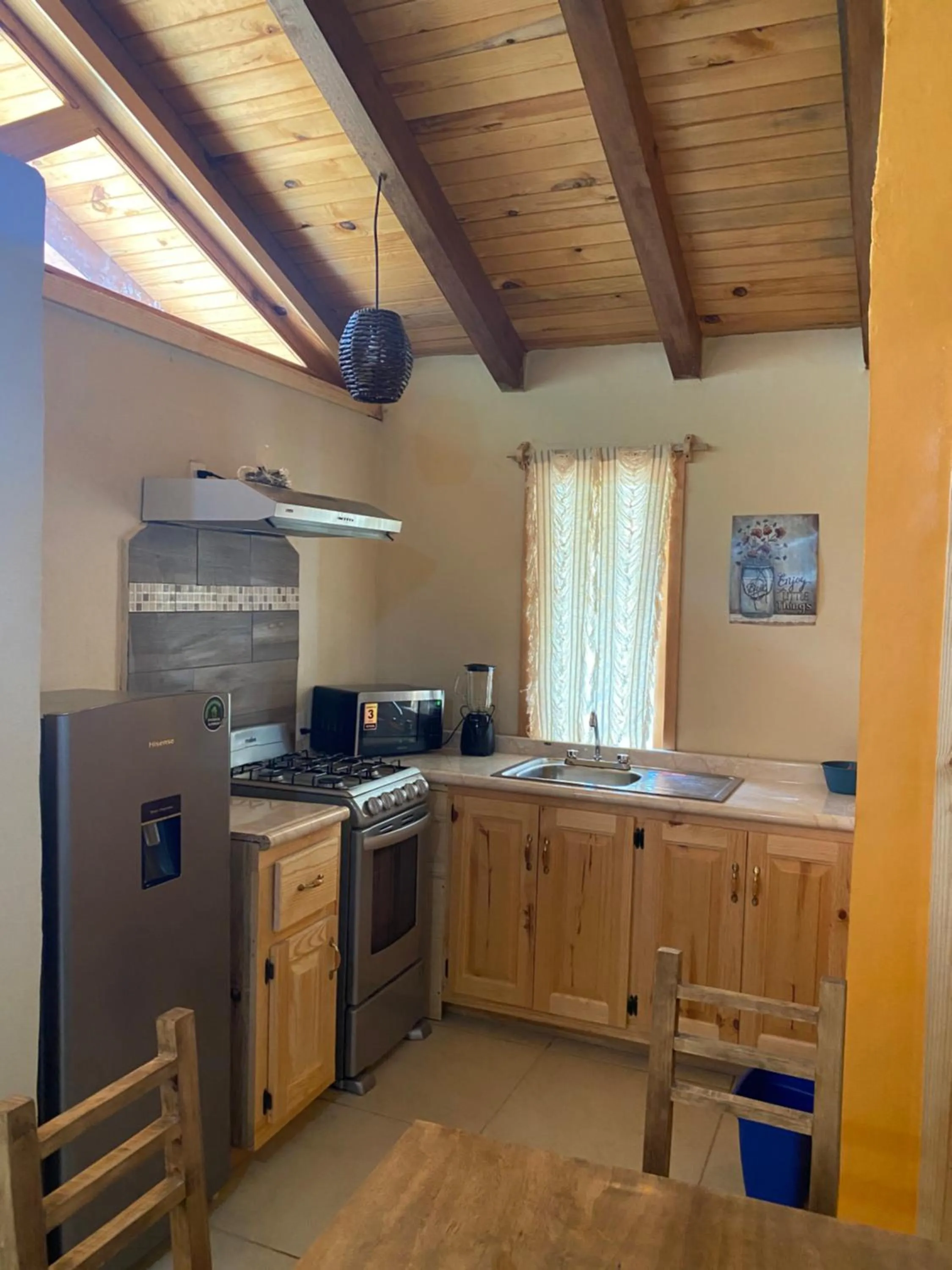 Kitchen or kitchenette in Los Pirineos