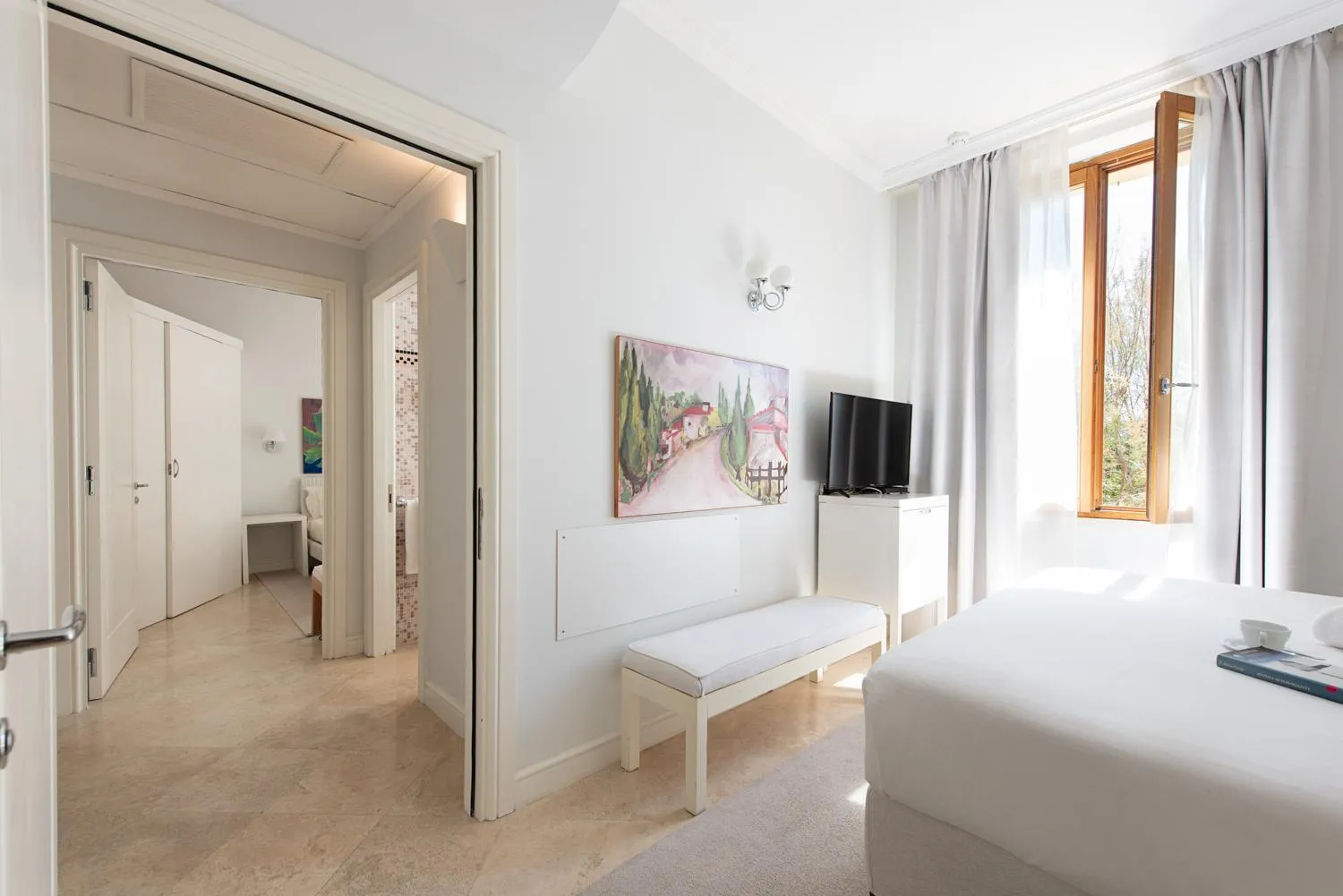 Bedroom, Bed in Tombolo Talasso Resort