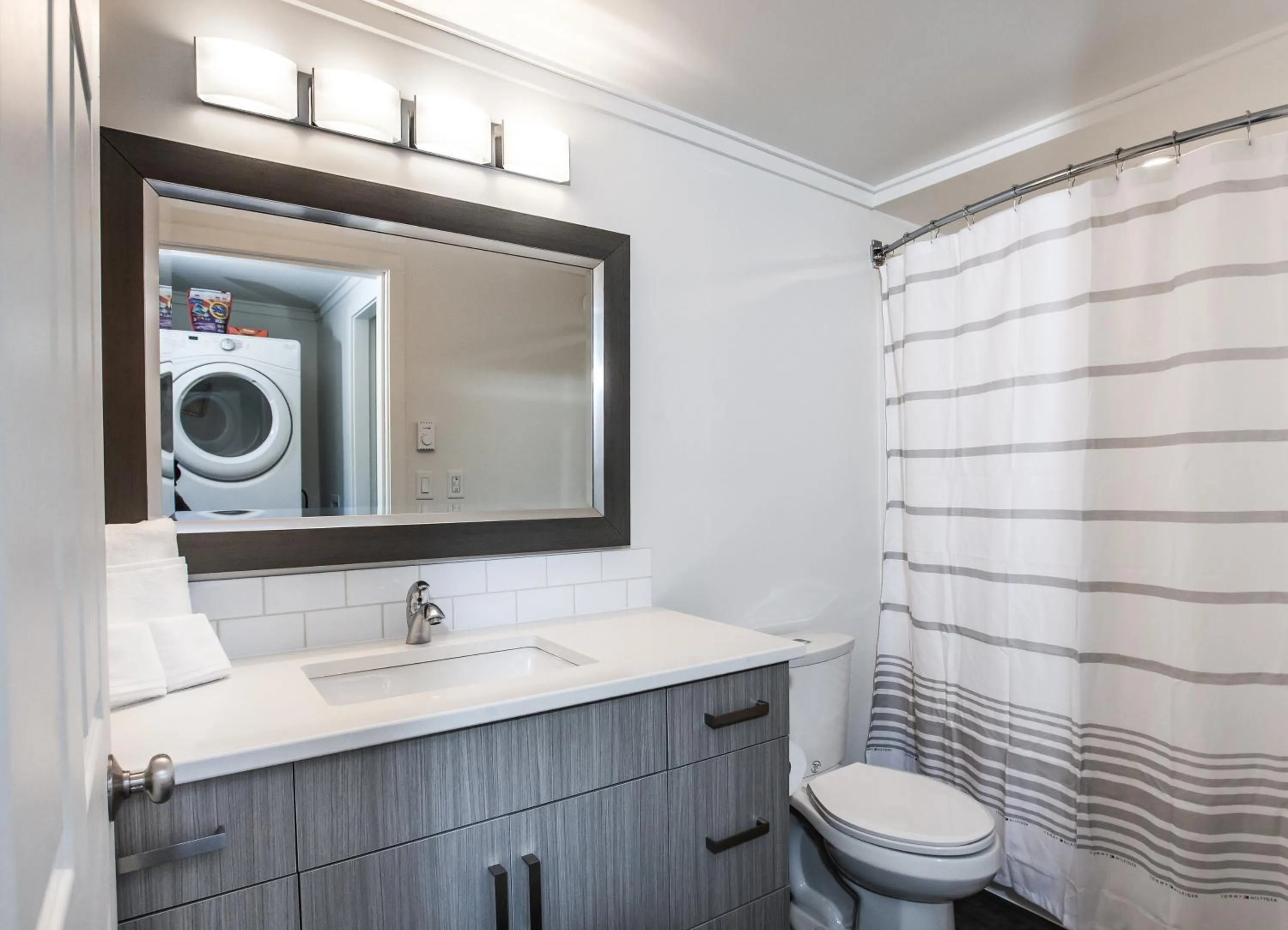 Bathroom in Novlan Suite by Revelstoke Vacations