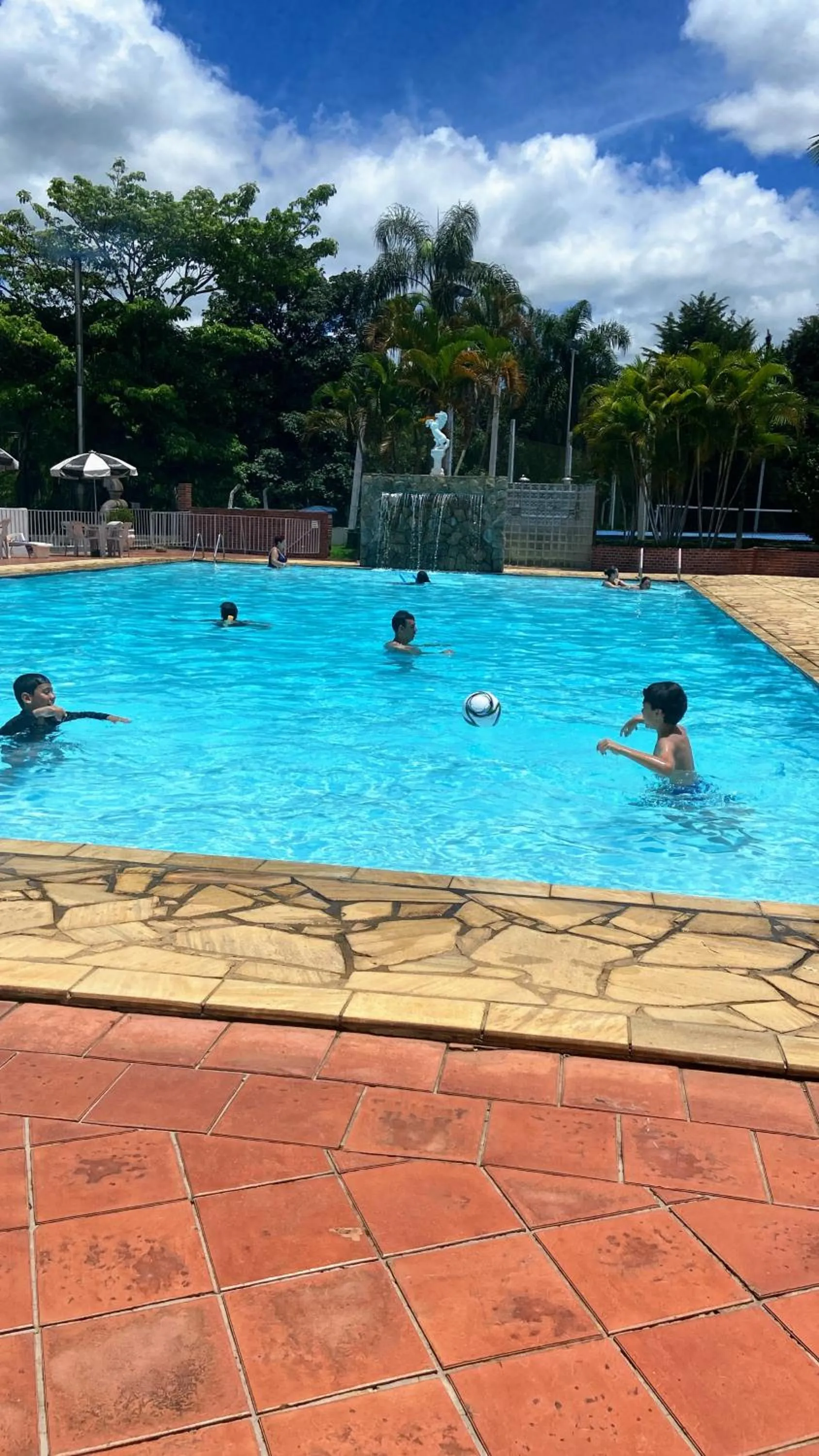 Swimming pool in Águas de Lindóia - Cavalinho Branco