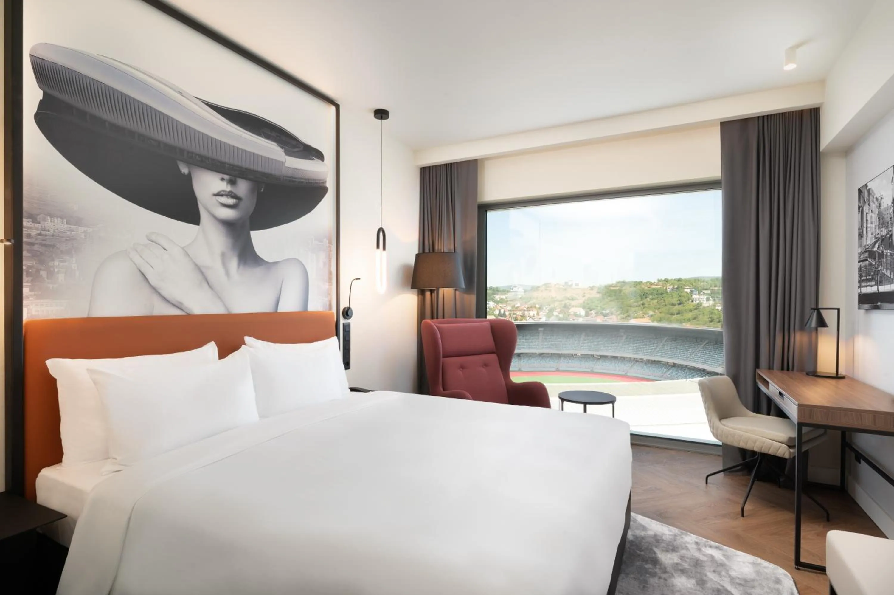 Photo of the whole room, Bed in Radisson Blu Hotel, Cluj