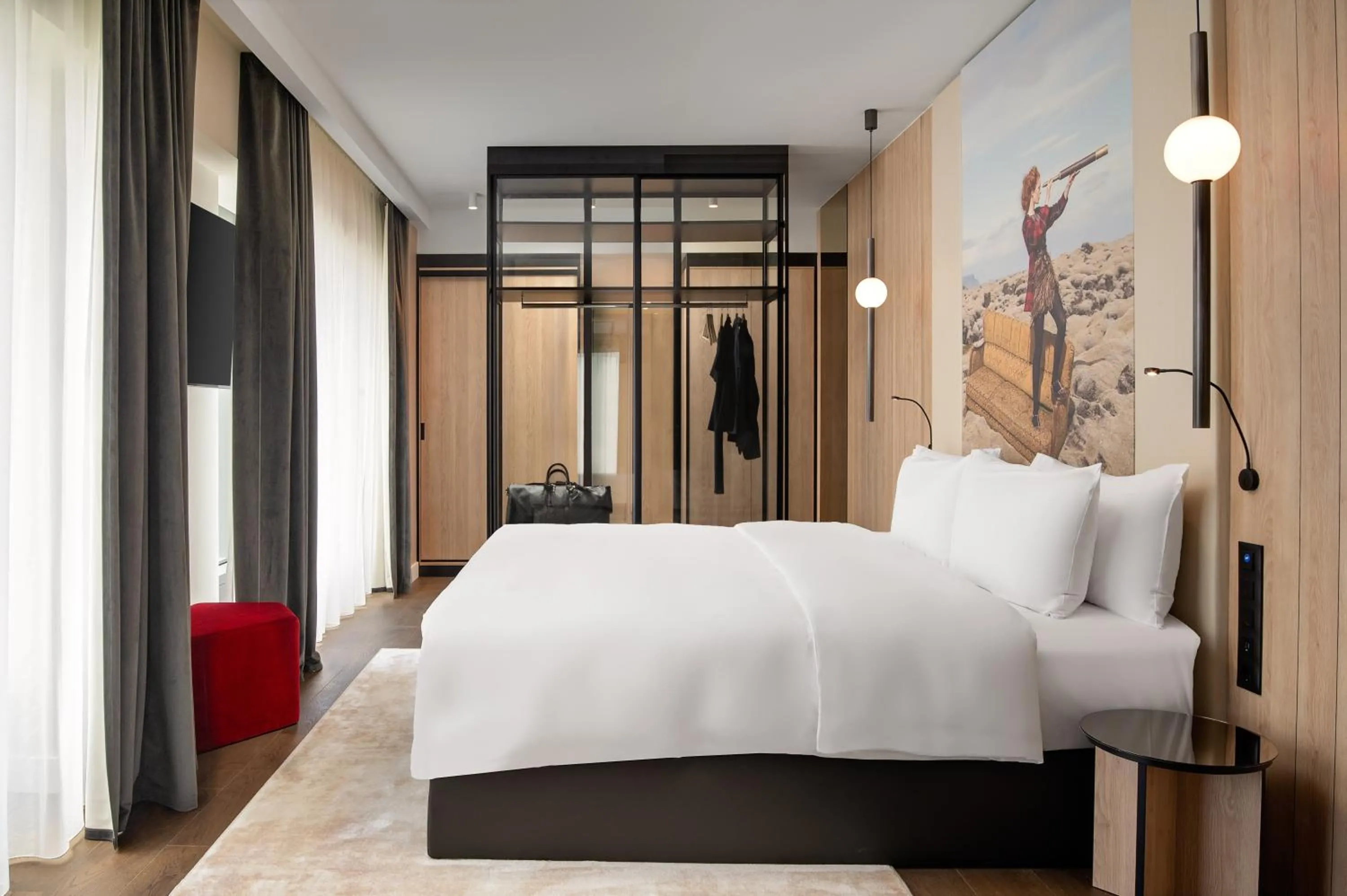 Bed in Radisson Blu Hotel, Cluj