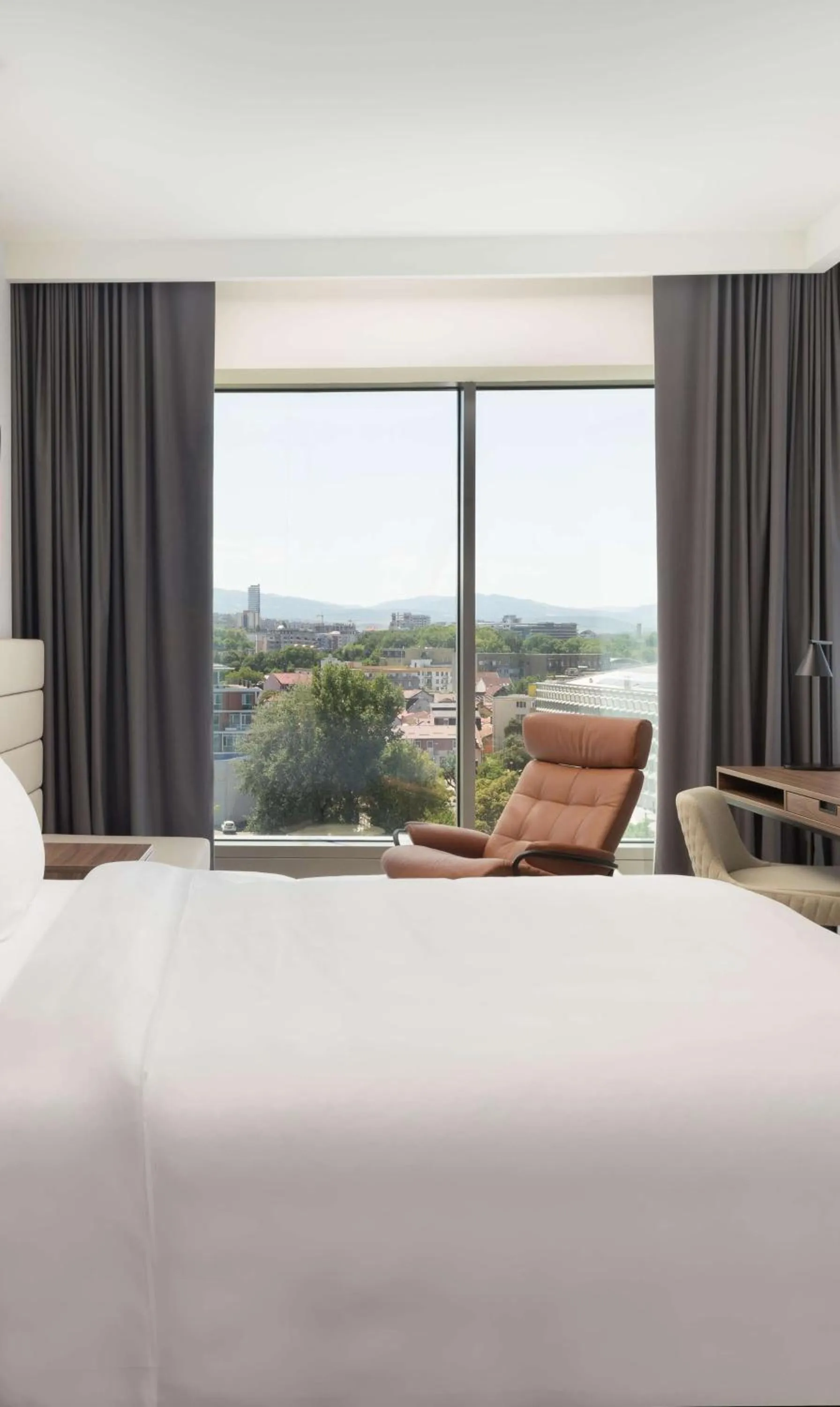 Bedroom, Bed in Radisson Blu Hotel, Cluj