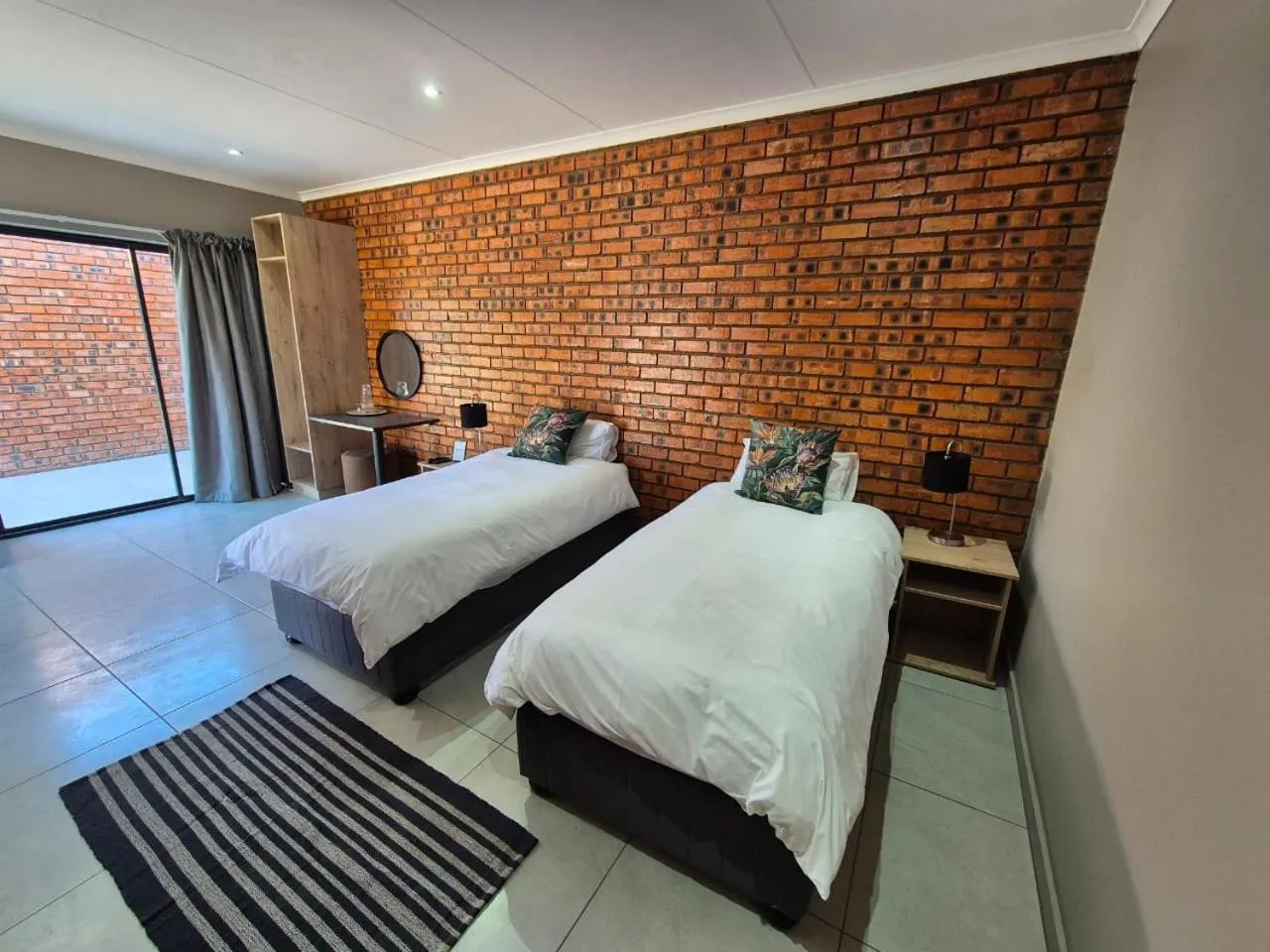 Bed in Pro Plants Accommodation