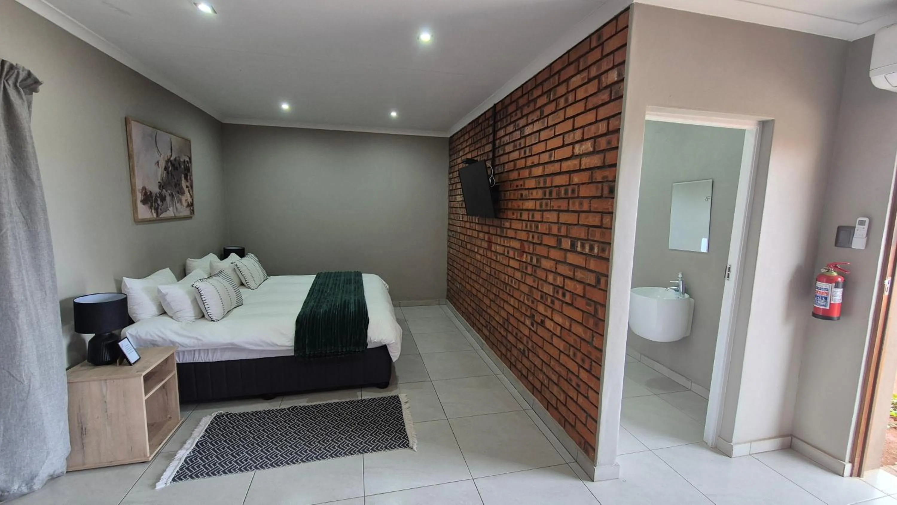 Bed in Pro Plants Accommodation