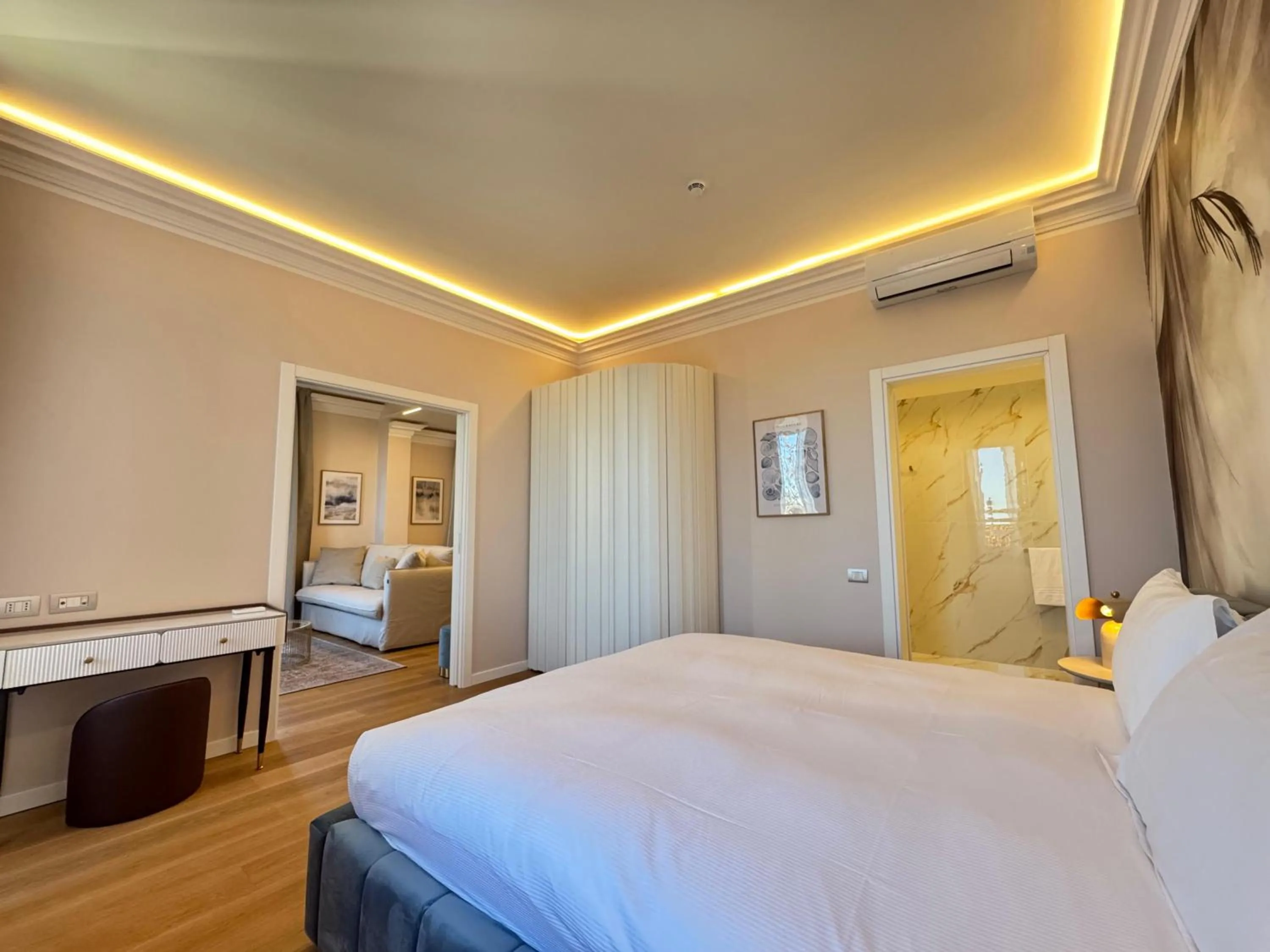 Bed in Greif Hotel & Spa
