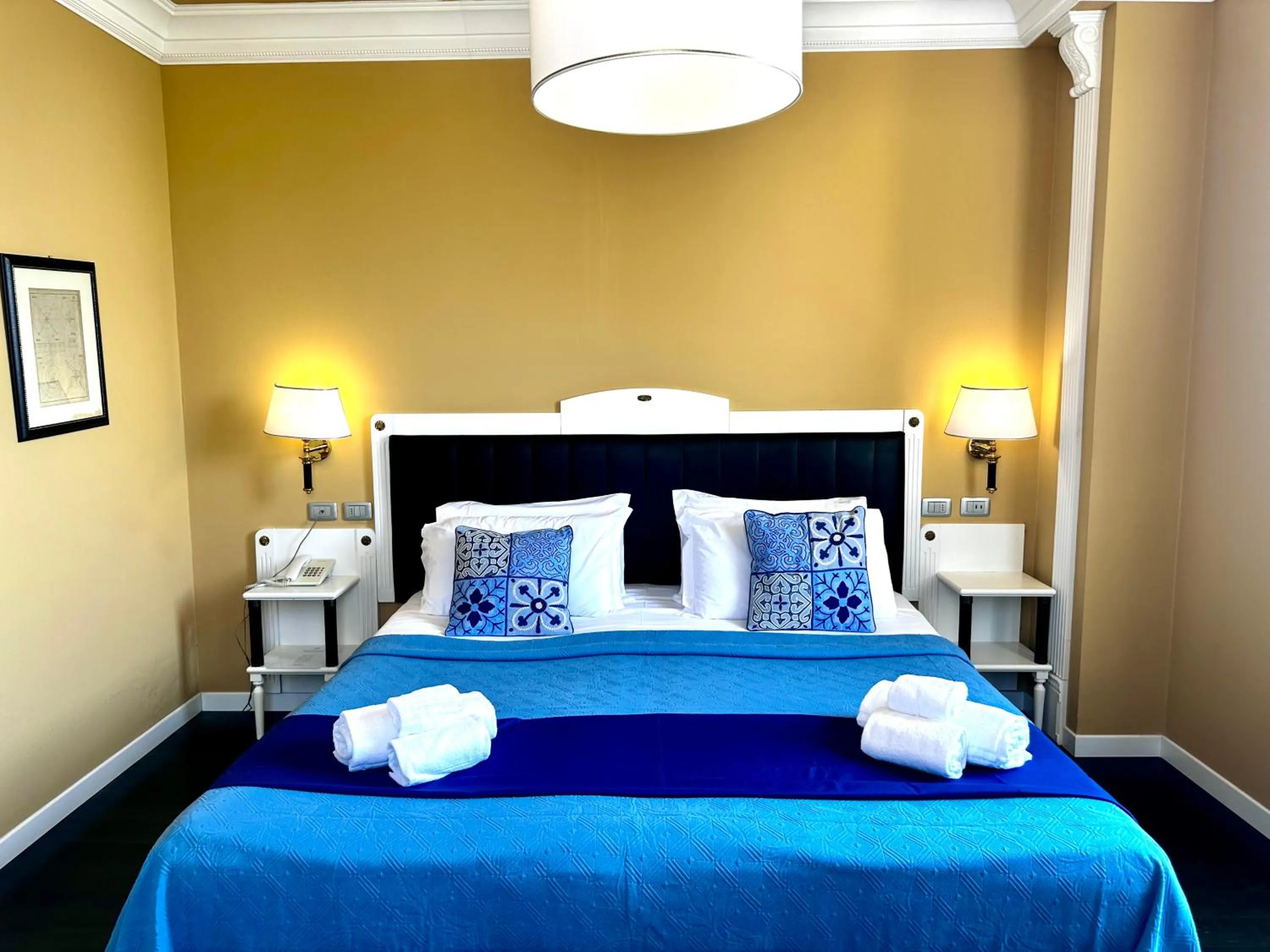 Bed in Greif Hotel & Spa