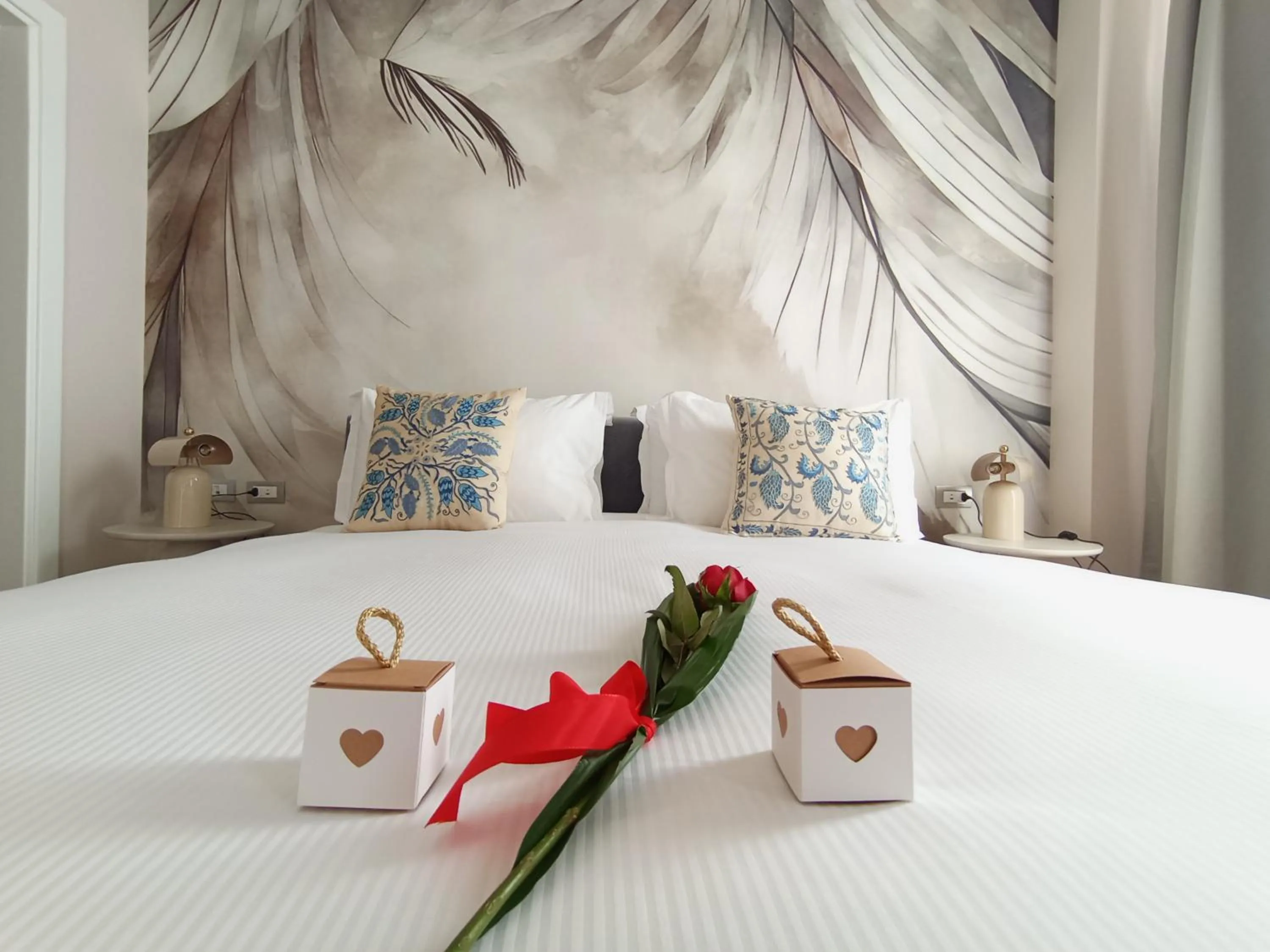 Bed in Greif Hotel & Spa