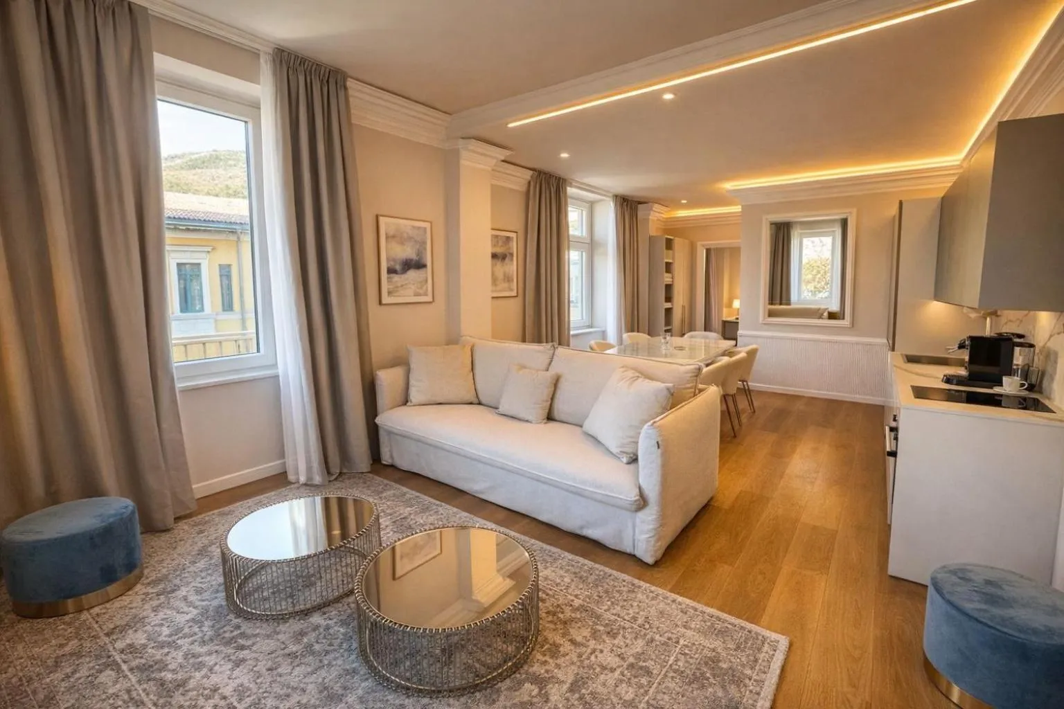 Living room, Bed in Greif Hotel & Spa