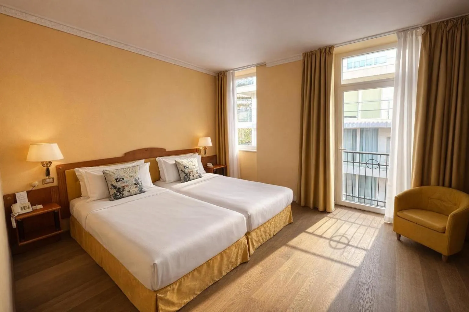 Photo of the whole room, Bed in Greif Hotel & Spa