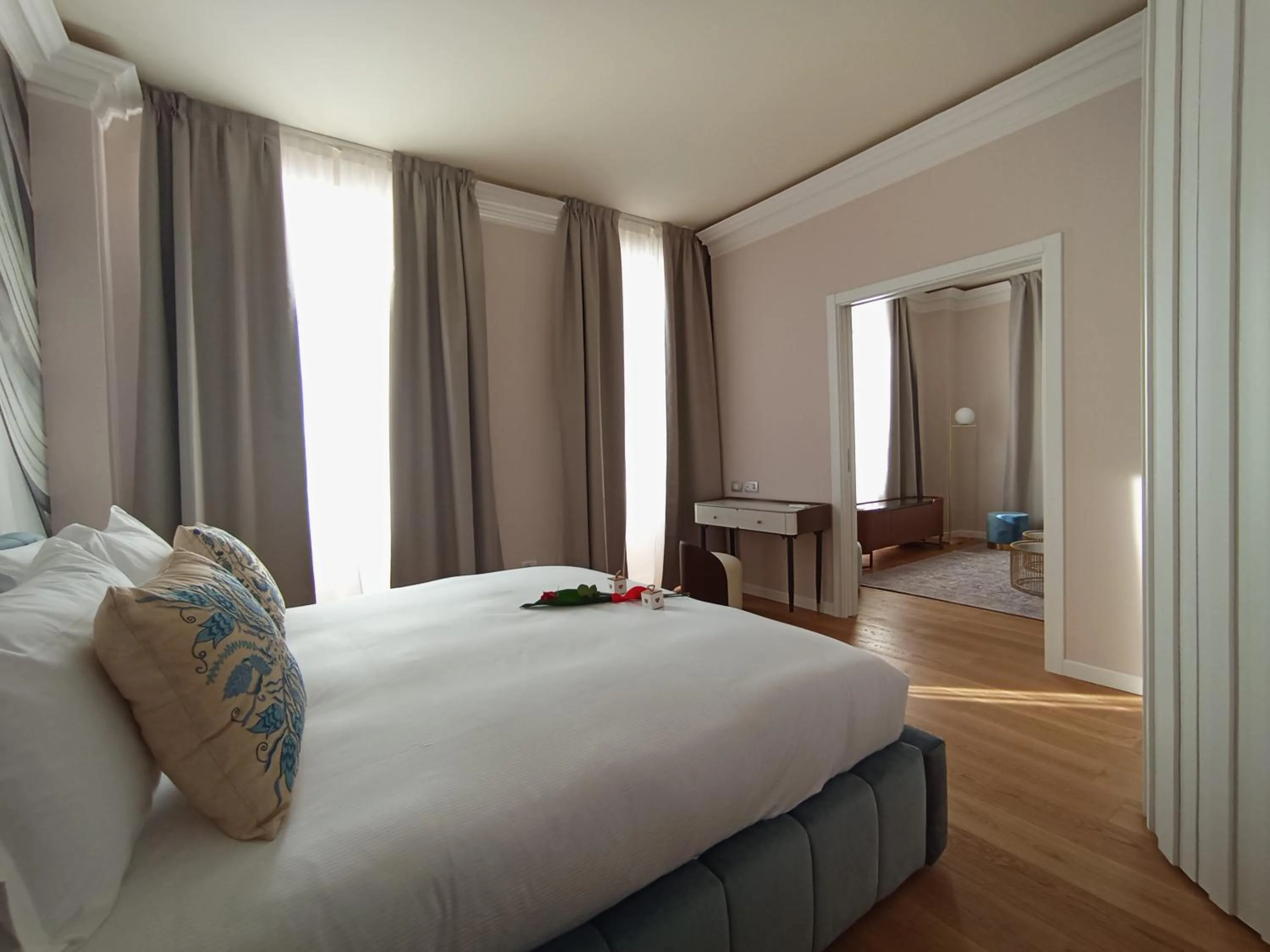 Bed in Greif Hotel & Spa