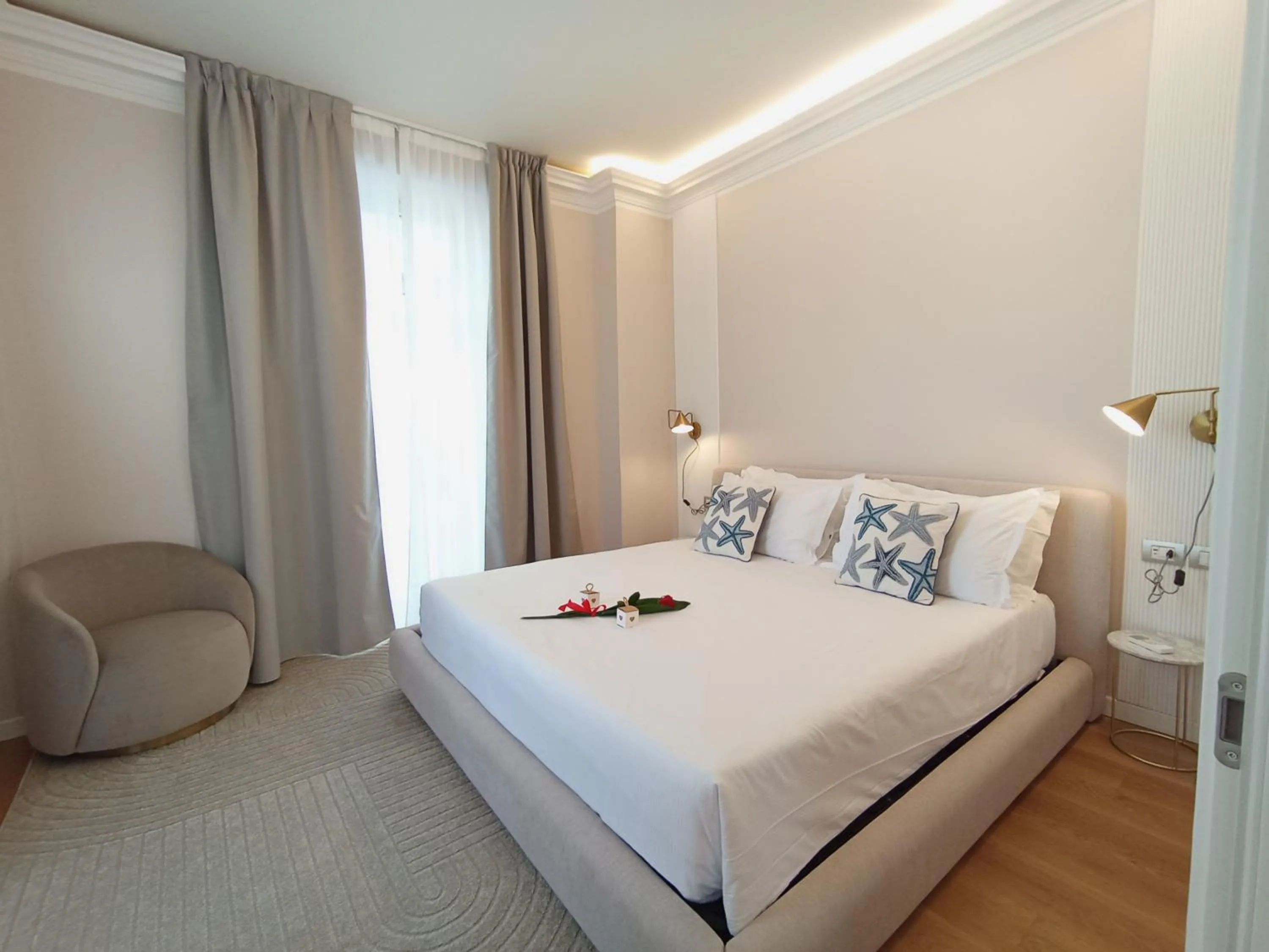 Bed in Greif Hotel & Spa