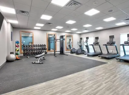 Fitness centre/facilities in Hampton Inn & Suites Dalhart