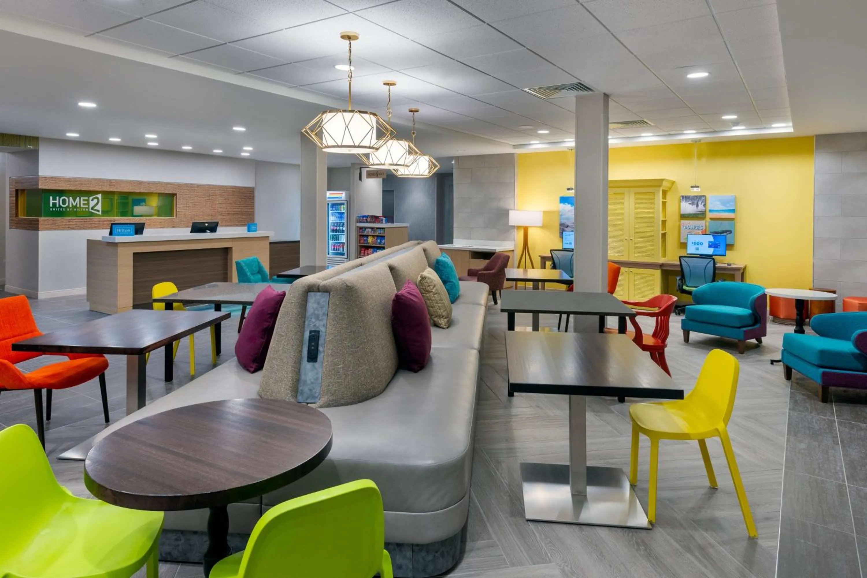 Lobby or reception in Home2 Suites By Hilton Wildwood The Villages