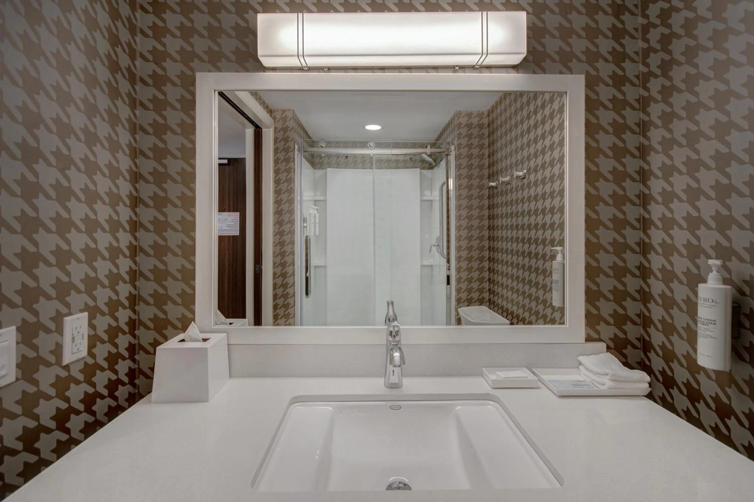 Shower in Home2 Suites By Hilton Garden Grove