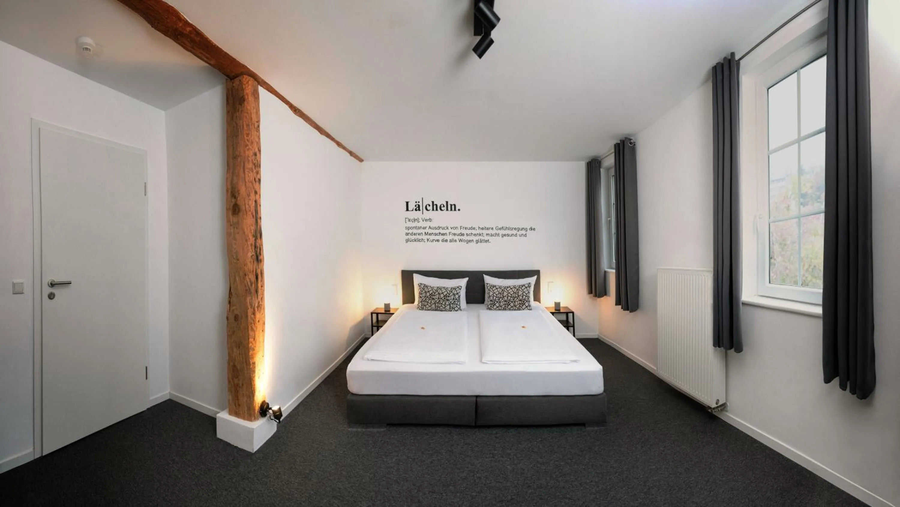 Photo of the whole room, Bed in Hotel Apartment Ferienwohnung Meyenhof Frankenberg Eder