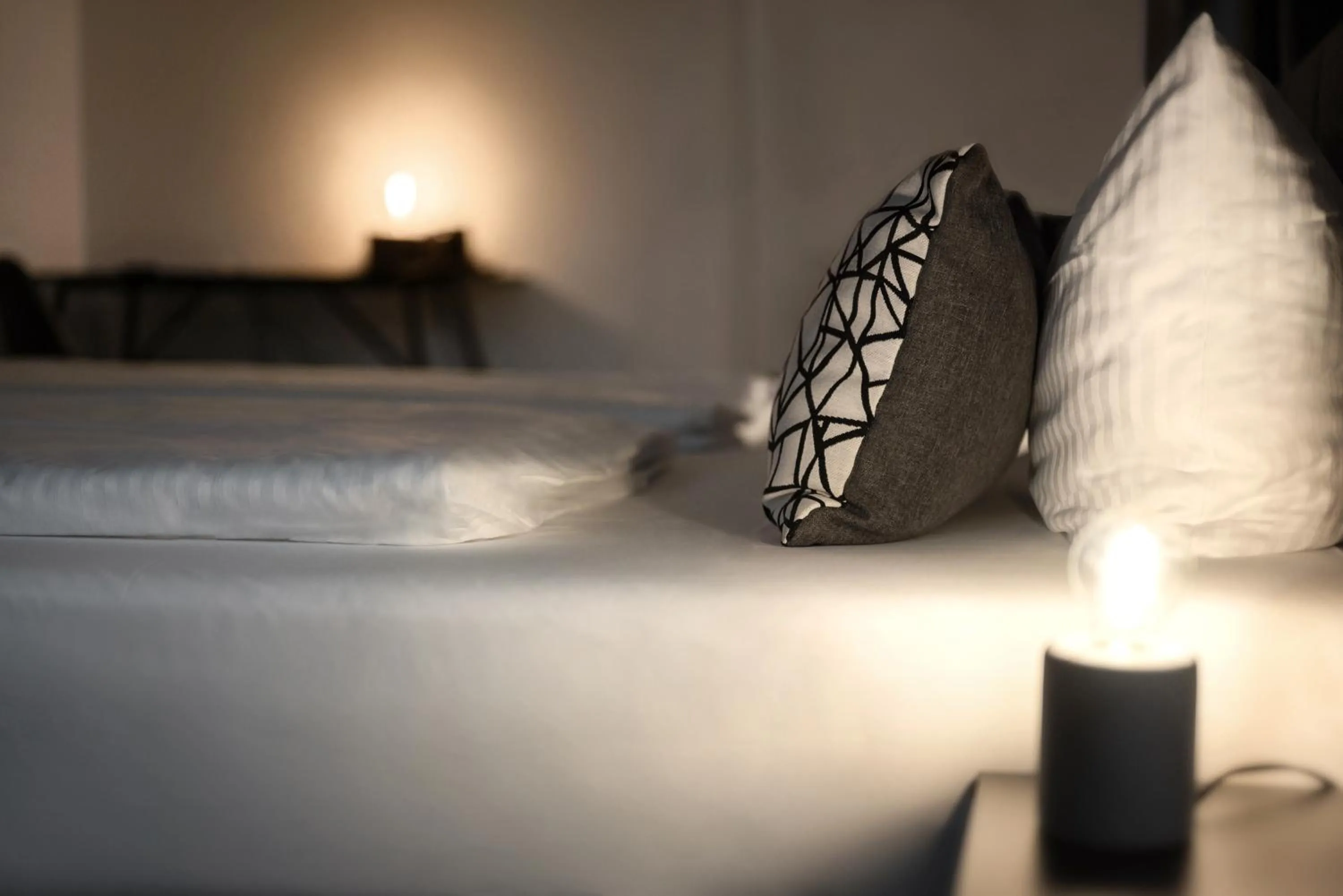 Bed in Hotel Apartment Ferienwohnung Meyenhof Frankenberg Eder