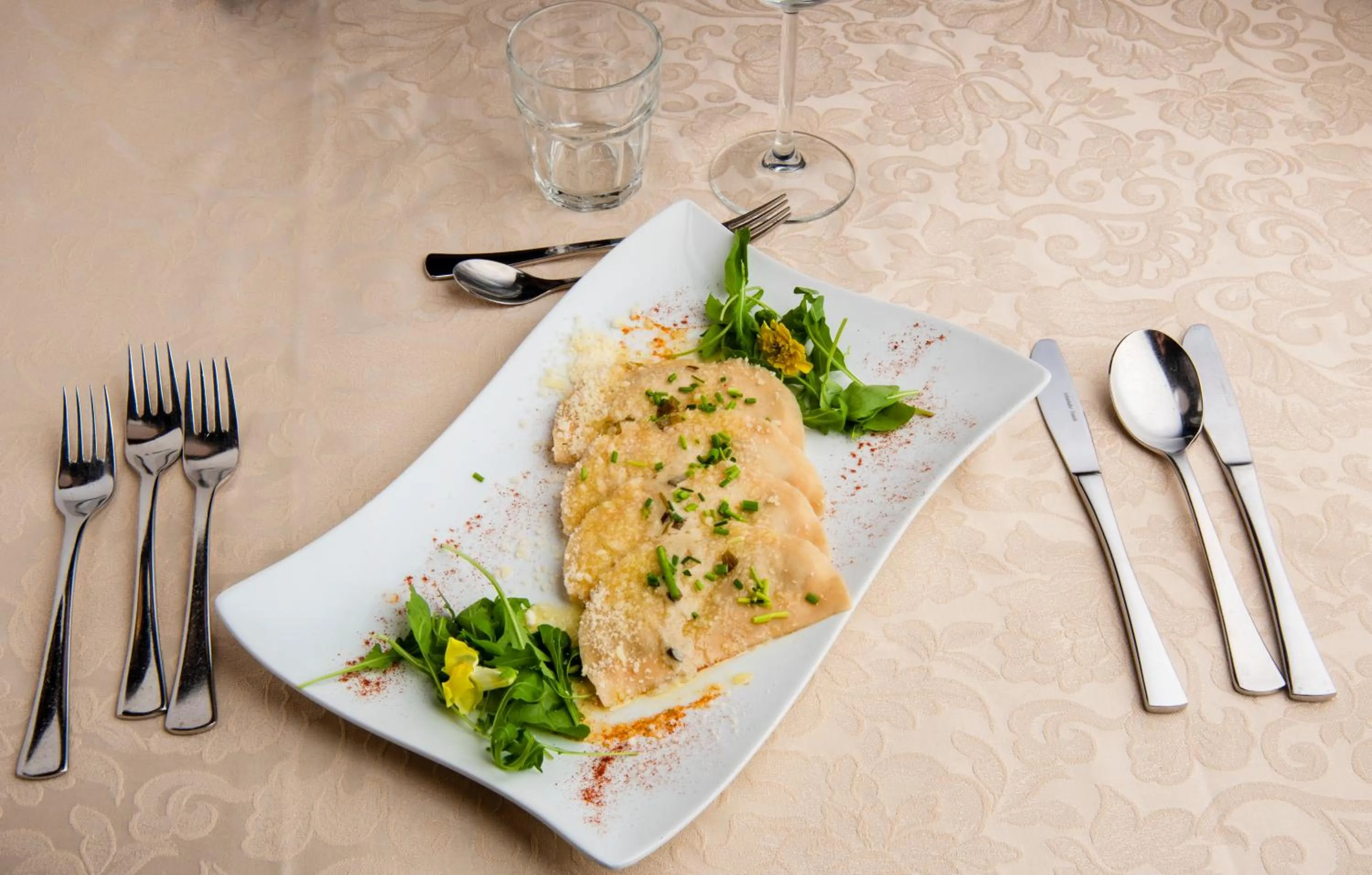 Food close-up in Hotel Chrys