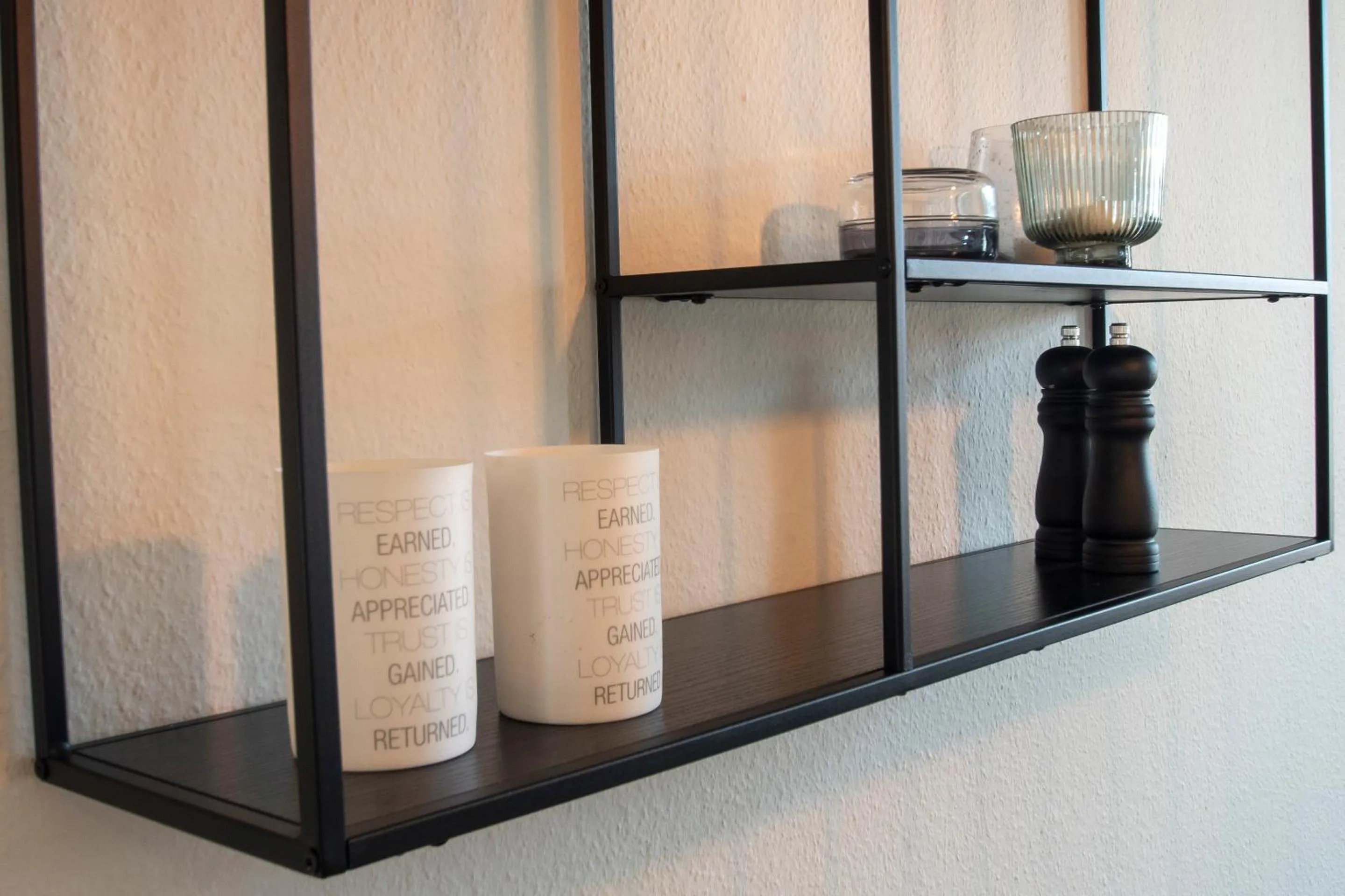 Decorative detail in Central City Apartment