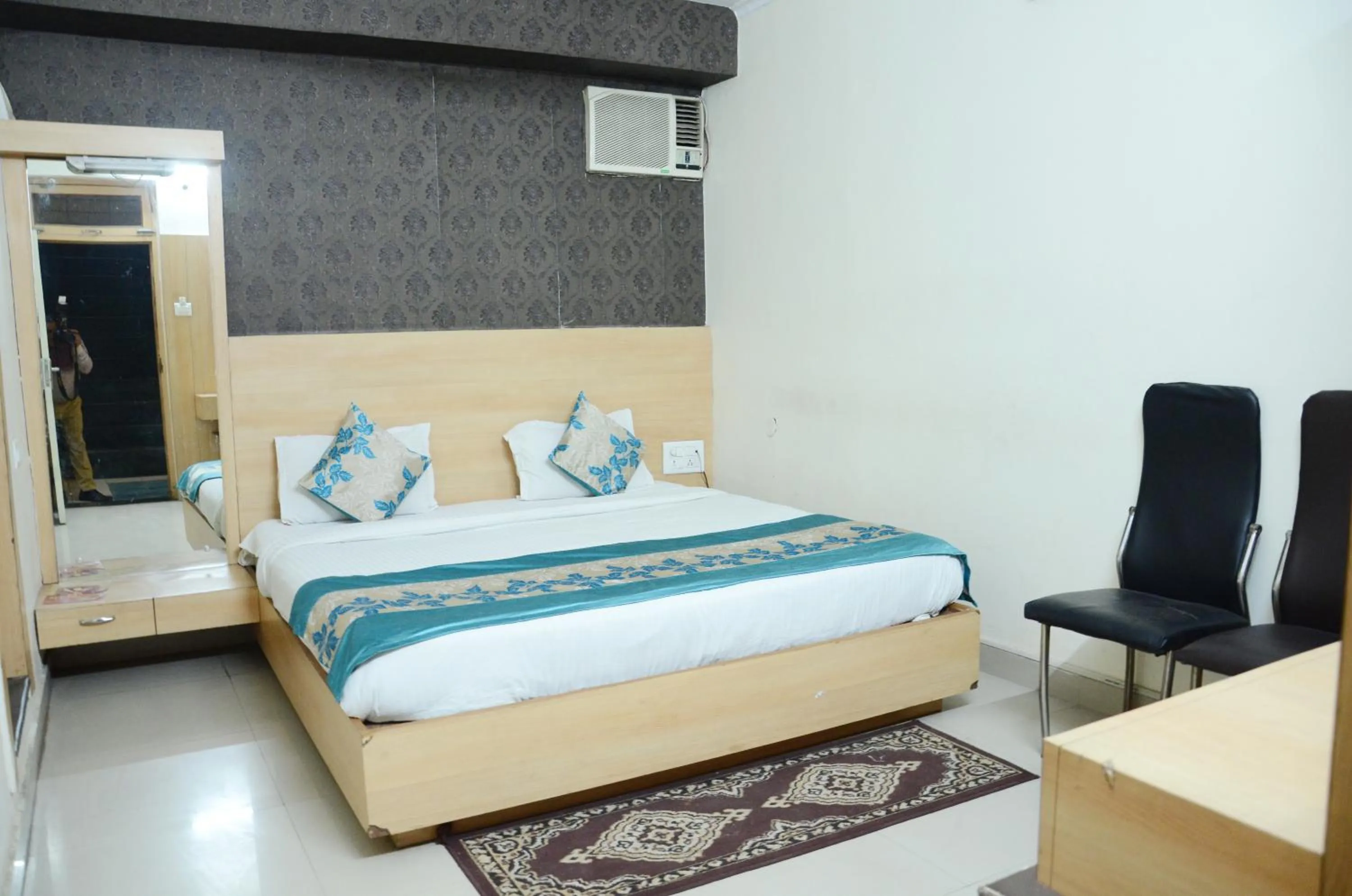 Bed in Hotel hari palace