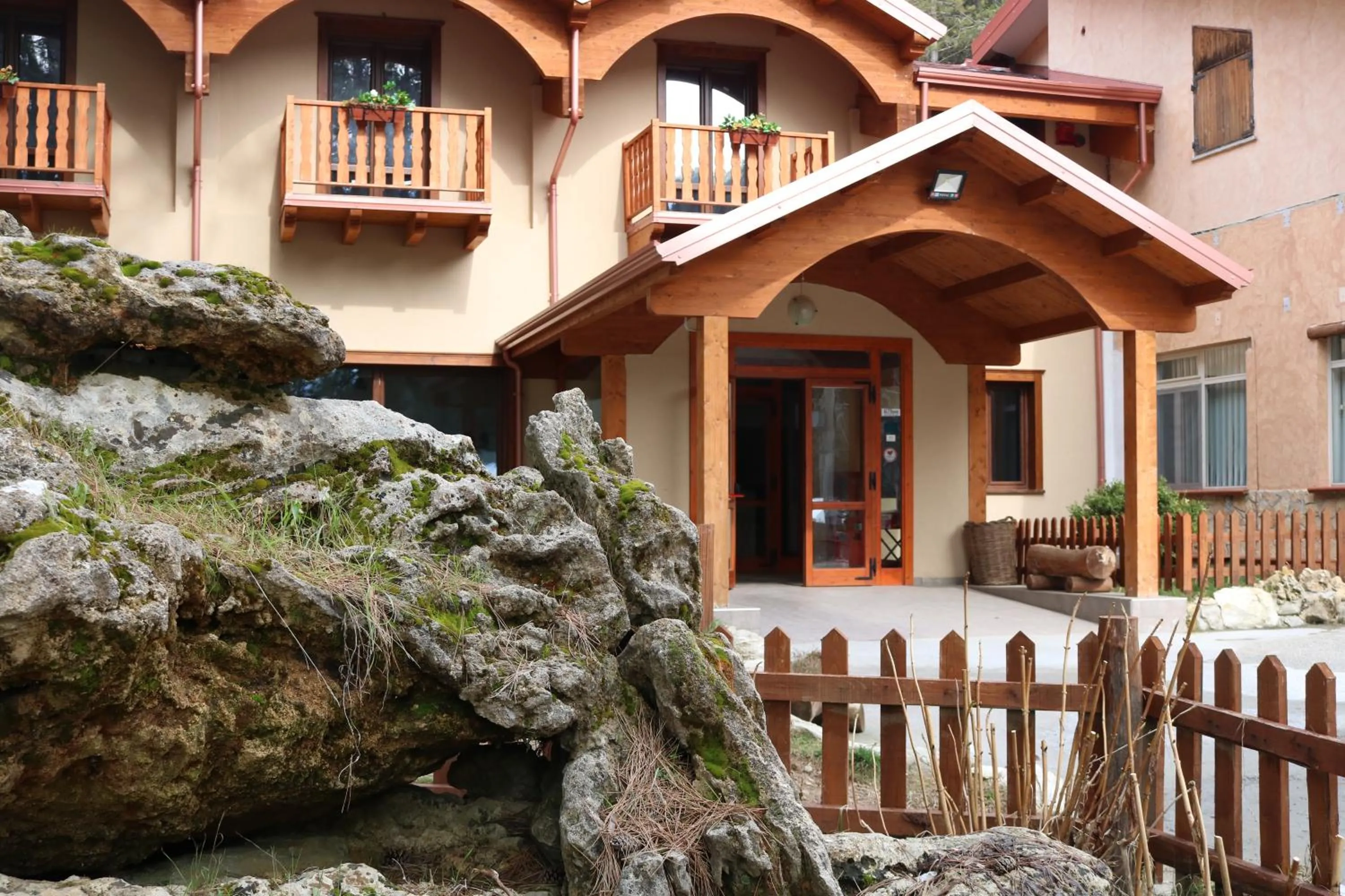 Facade/entrance in Parco Hotel Granaro