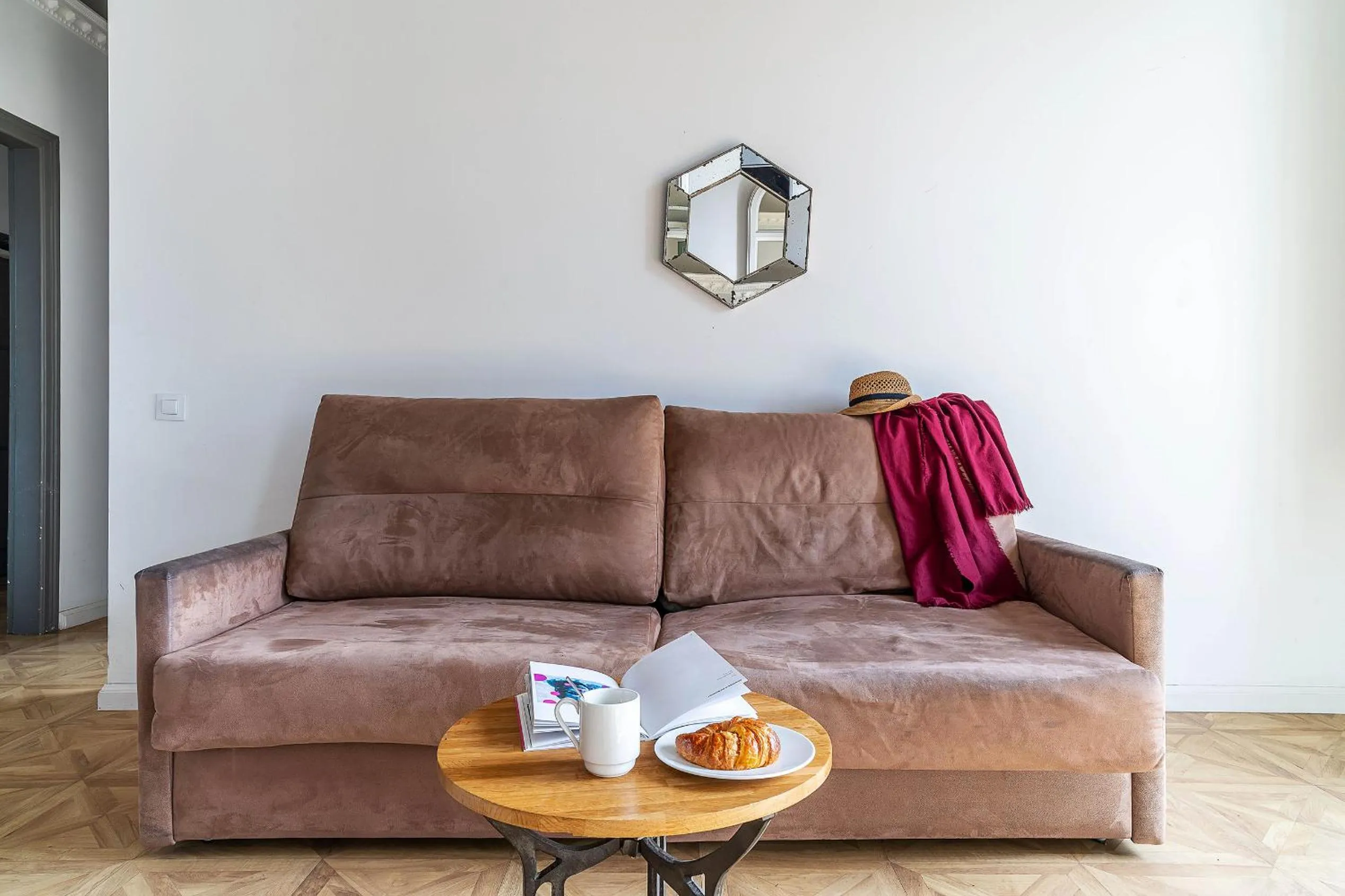 Living room in Casa Gracia Apartments