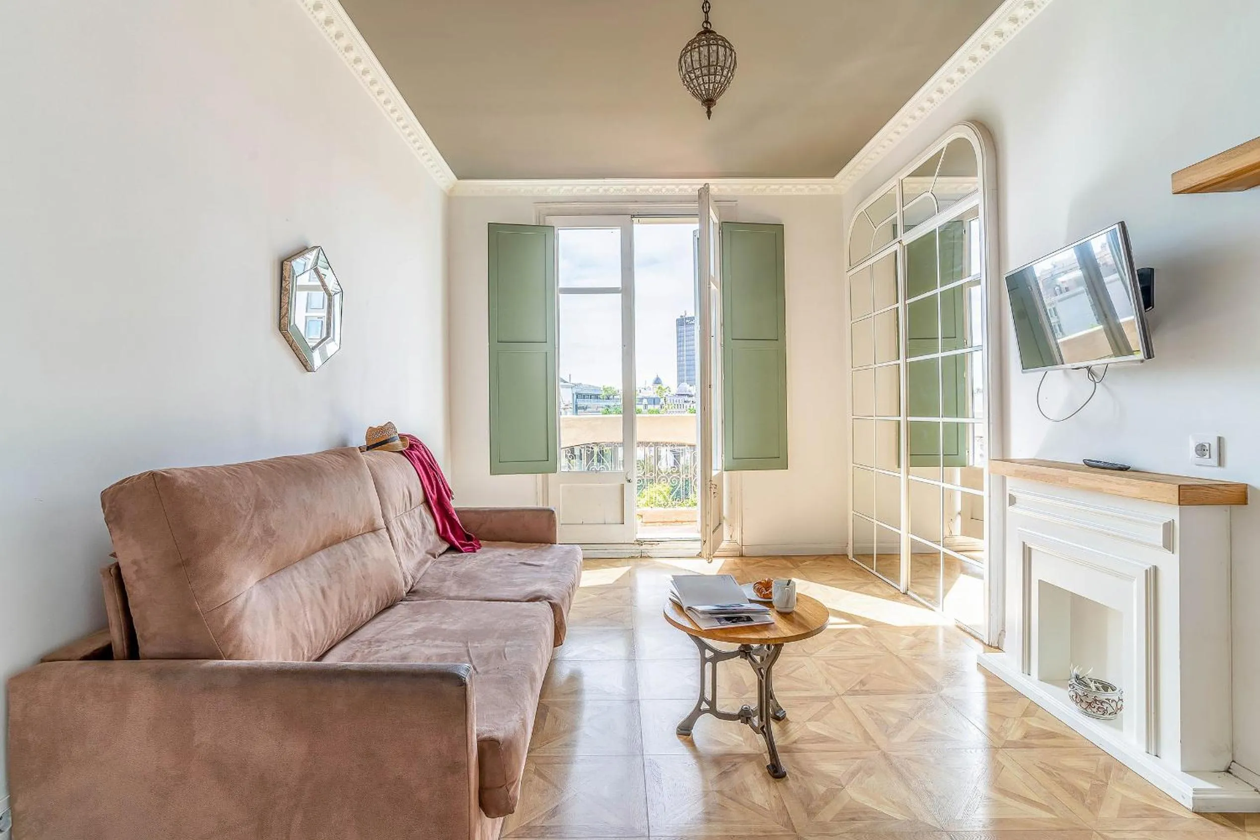 TV and multimedia in Casa Gracia Apartments