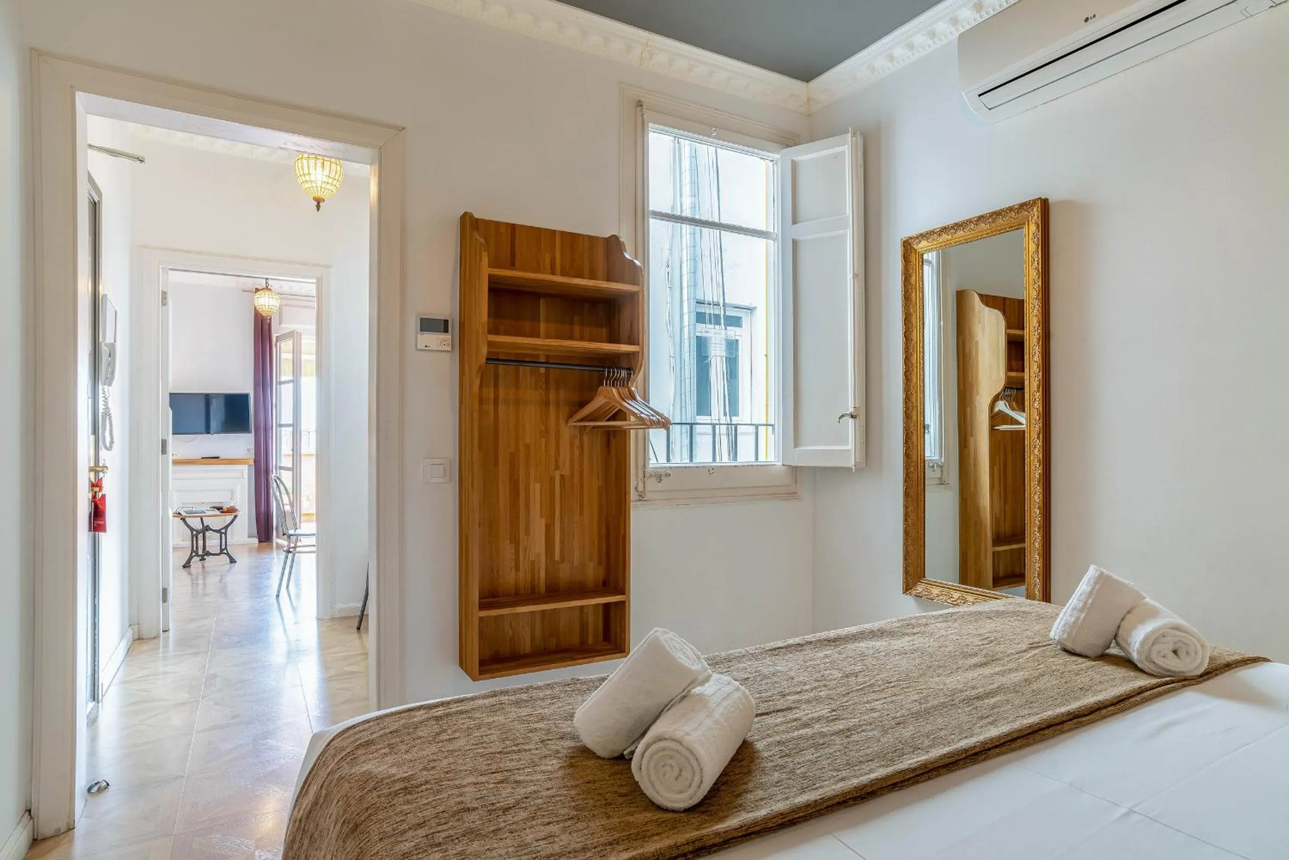 Bed in Casa Gracia Apartments