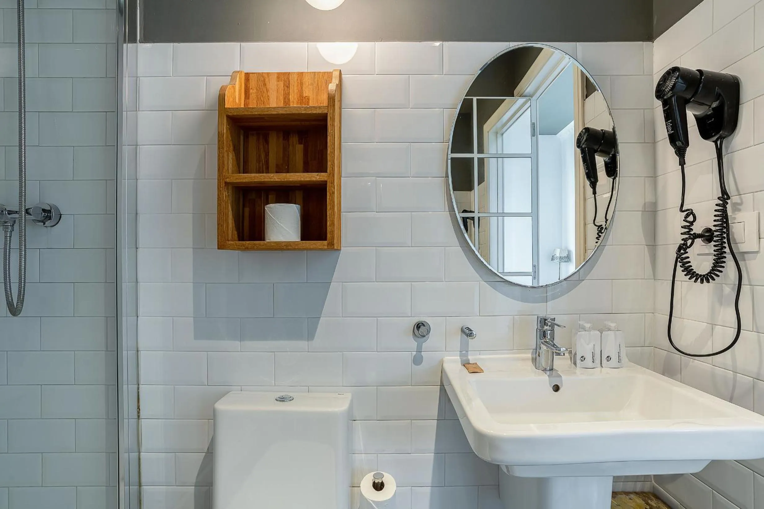 Shower in Casa Gracia Apartments