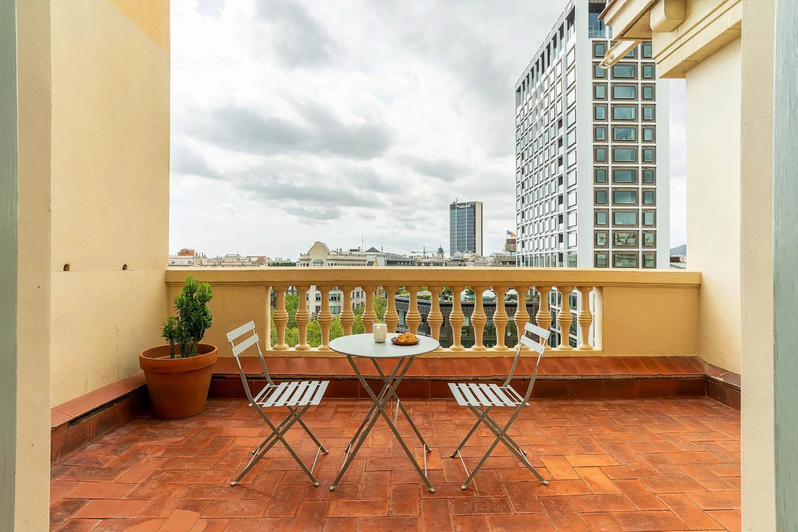 Balcony/Terrace in Casa Gracia Apartments